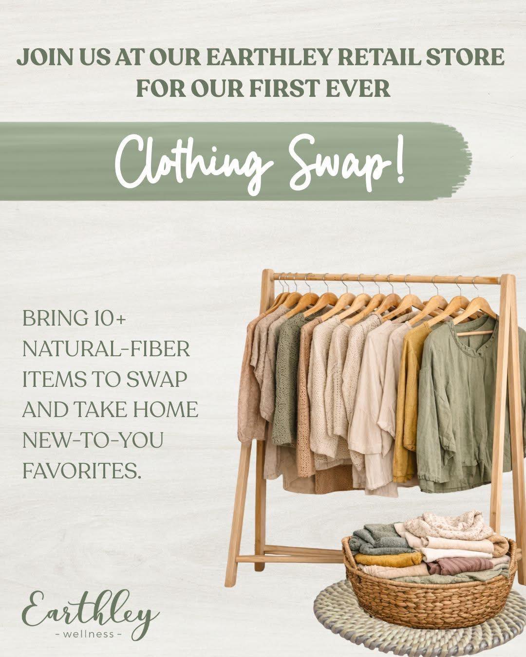 ✨♻️ April Clothing Swap ♻️✨ Happy Earth Month!🌎 Mark your