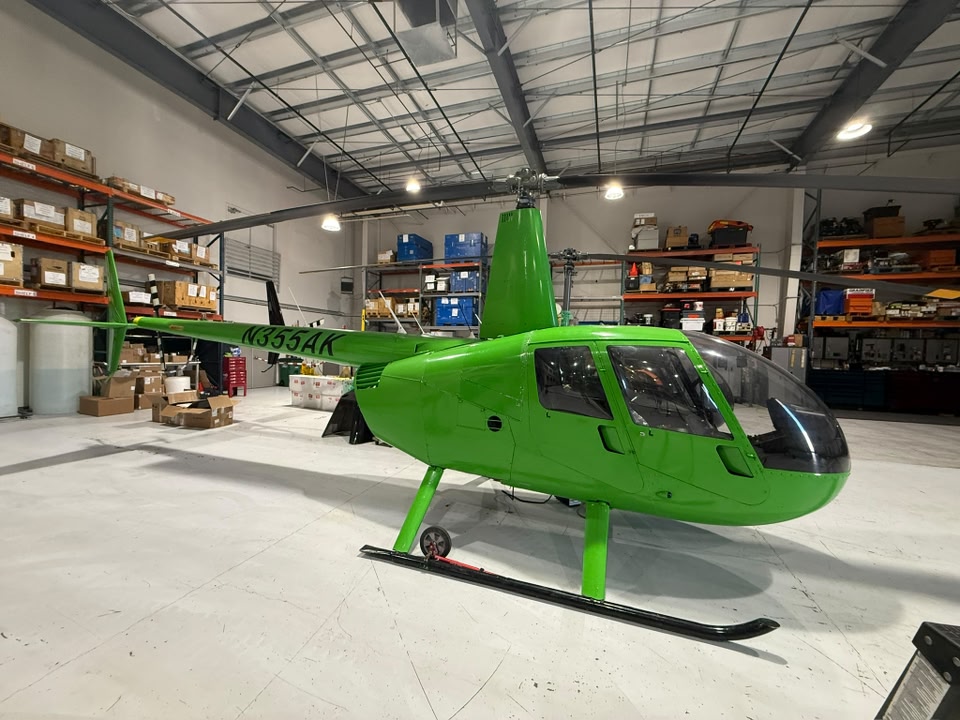 R44 tail rotor guard assembly for sale with low time remaining