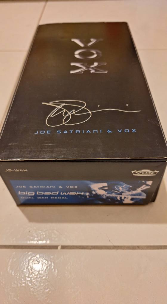 Vox Big Bad Wah pedal for a Satriani-inspired board