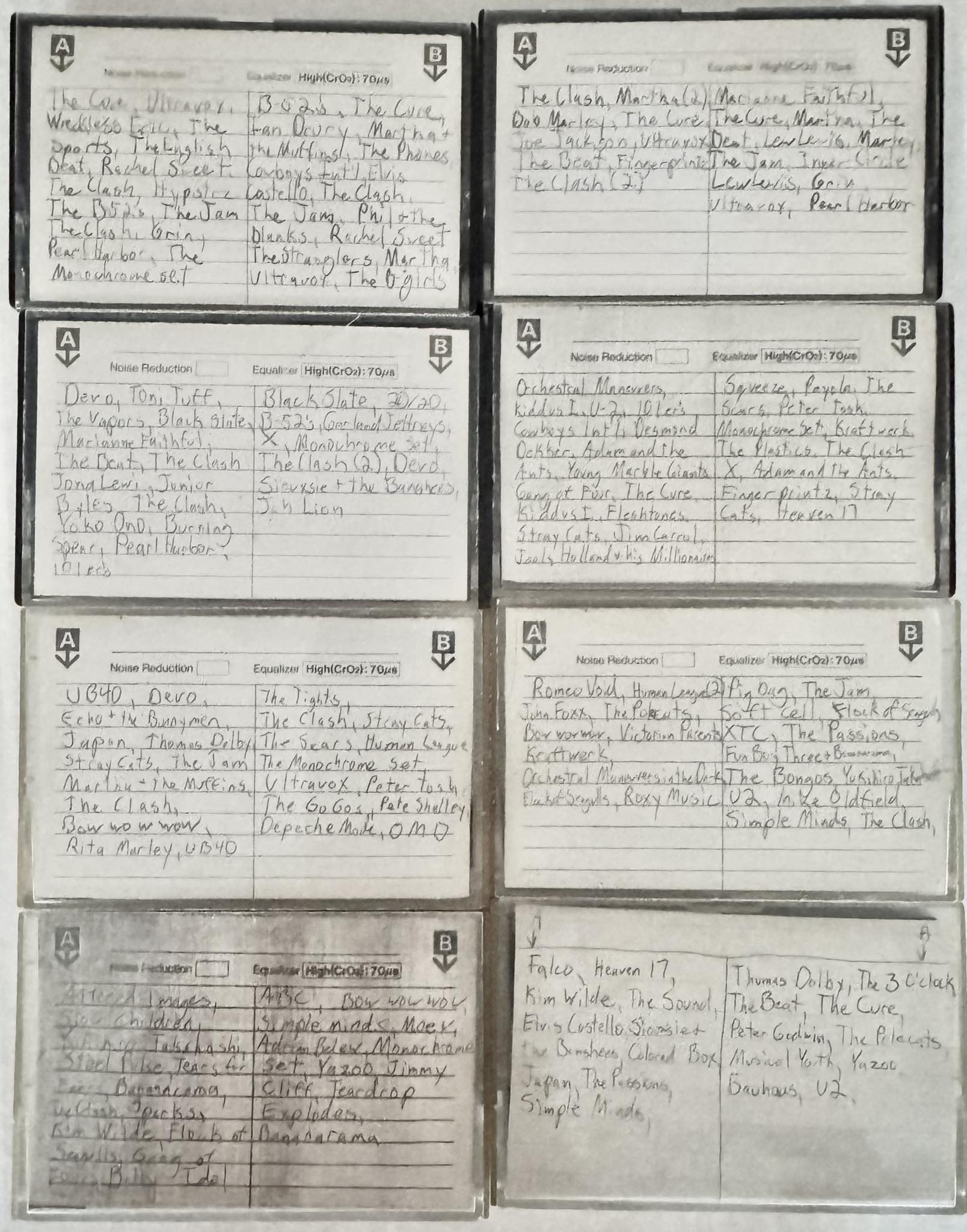 College party tapes from the 80s