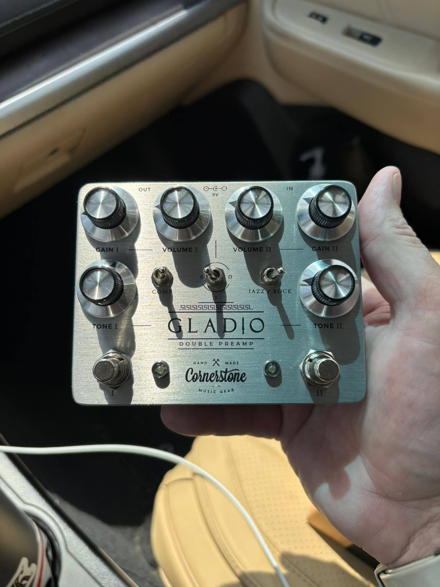 Cornerstone Music Gear Gladio Double Preamp pedal purchase