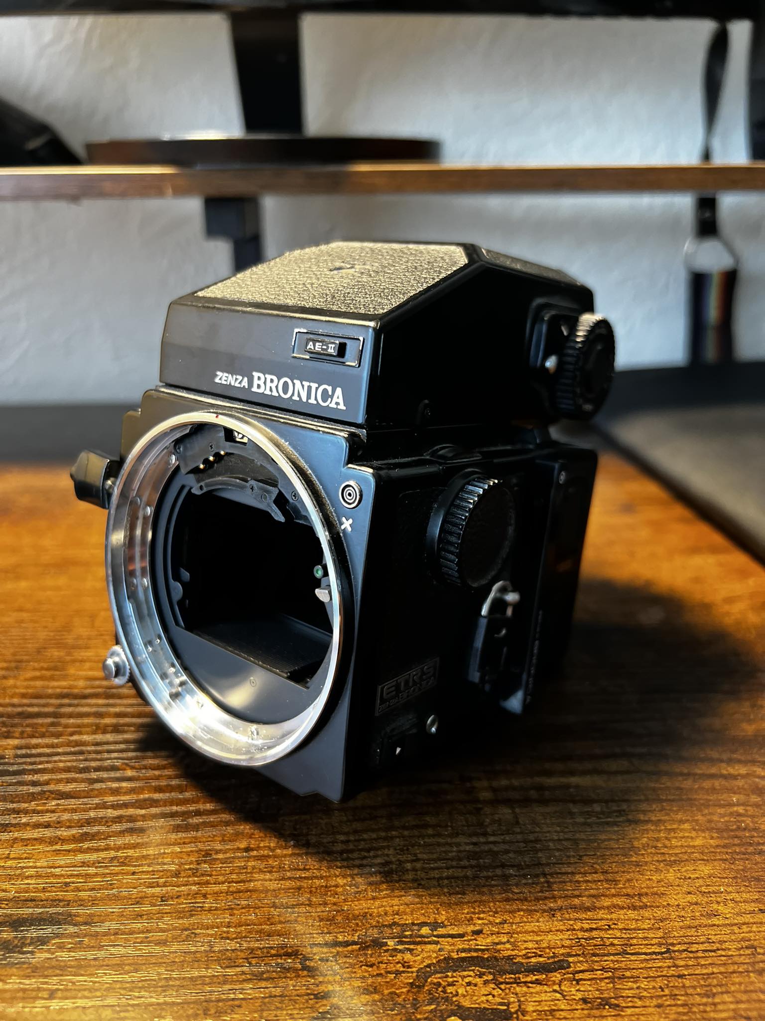 Zenza Bronica ETRS 20th anniversary camera with Zenzanon-PE 100