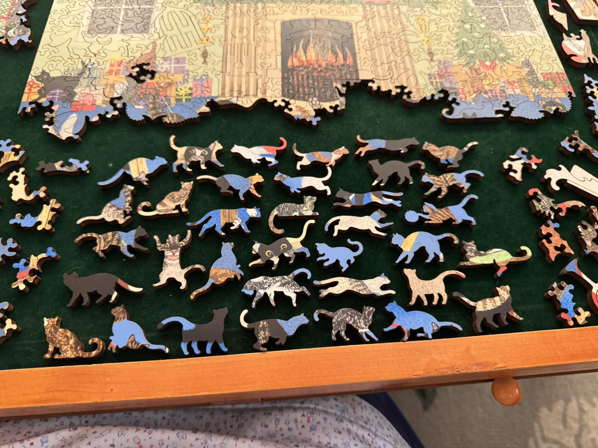 Collecting Makoto Muramatsu cat art puzzles for 30 years
