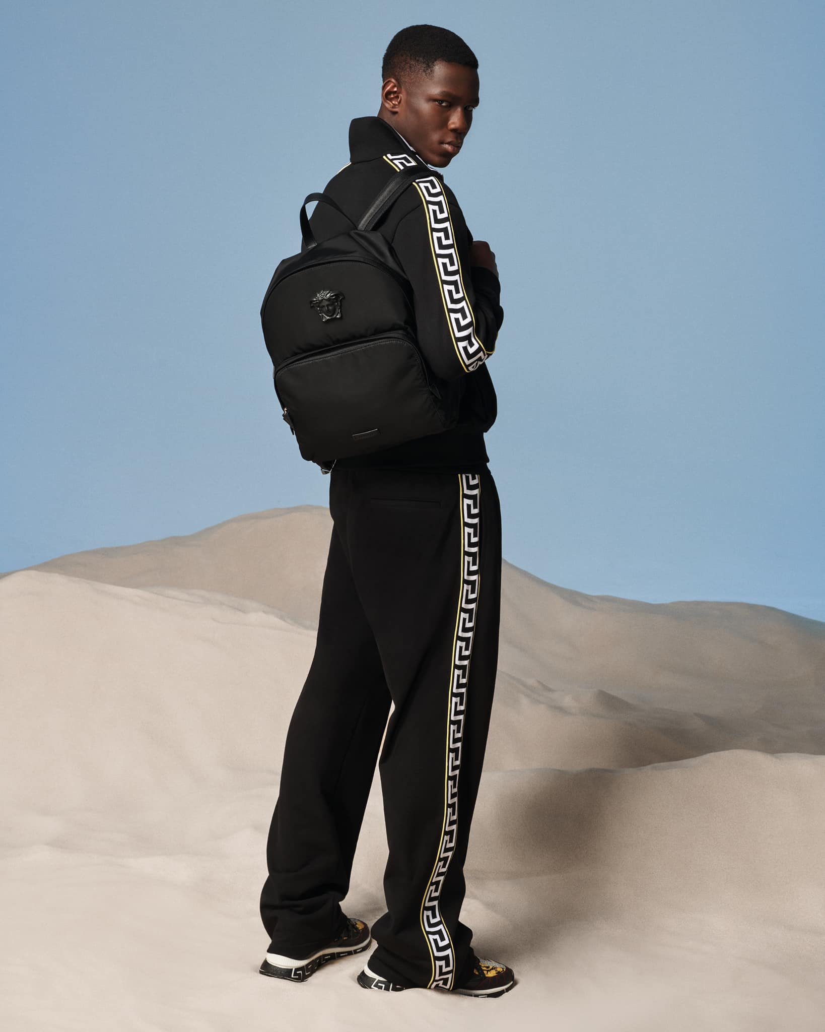 Cargo trifold pouch for #VersacePreFall24 Now at https://e-versace 