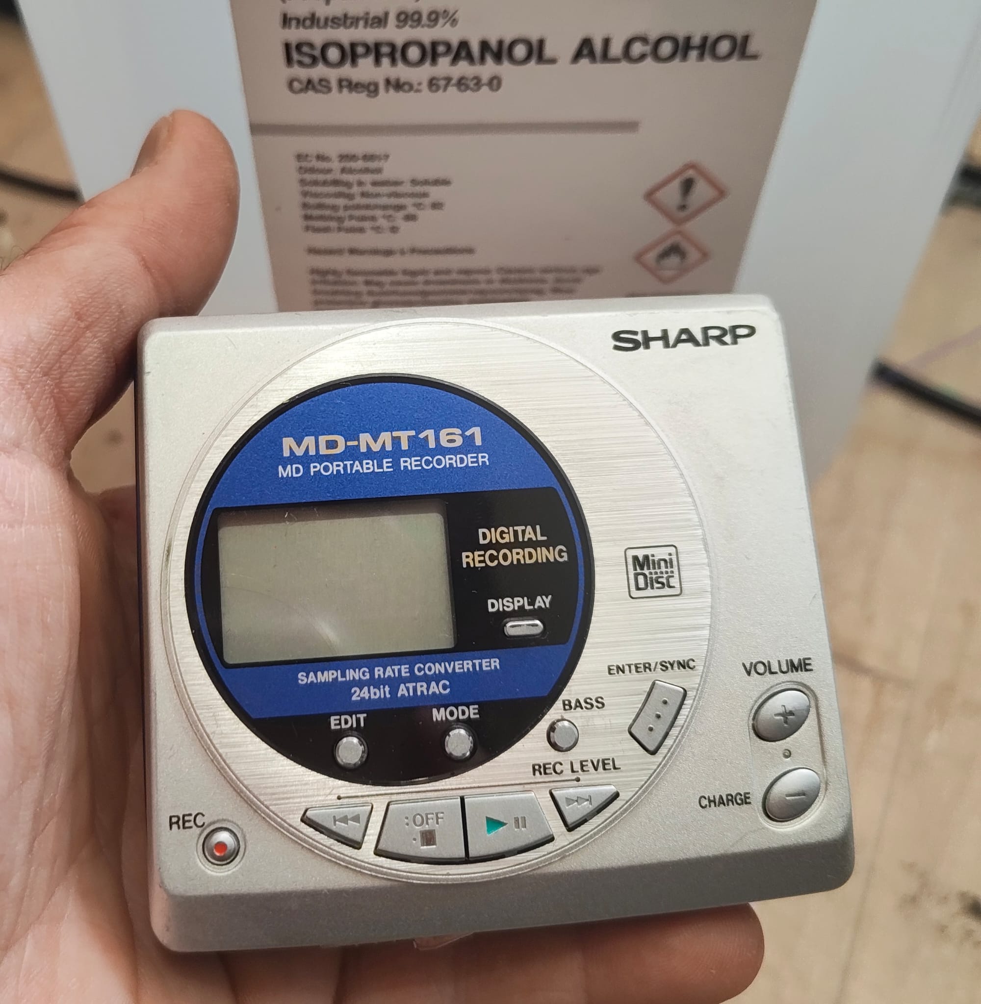Why won't my Sharp RX-P1(GY) power up?