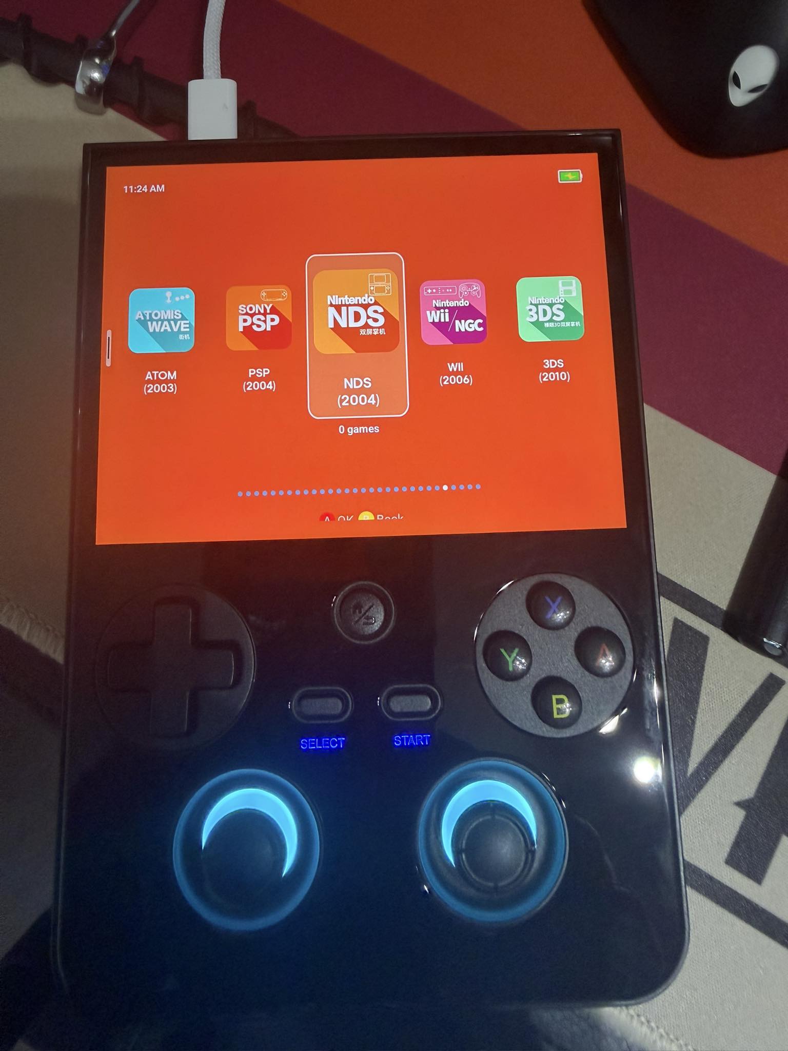 Where to find games on Anbernic RG477V handheld console?