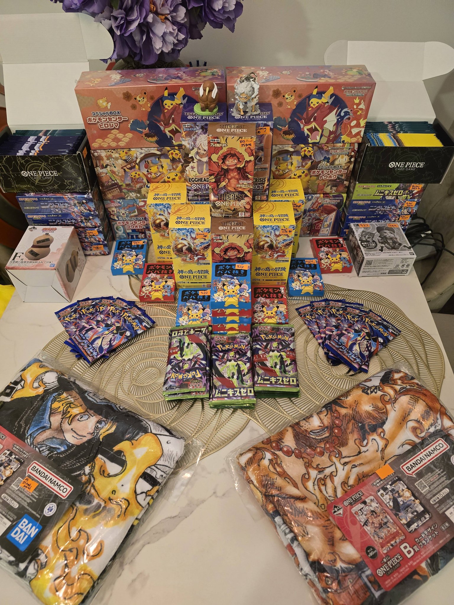 I travel to Japan once a month specifically to buy Pokémon and One 