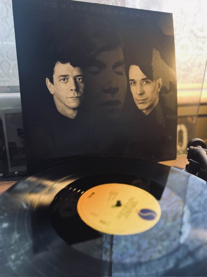 Receiving Lou Reed and John Cale's Songs for Drella on vinyl