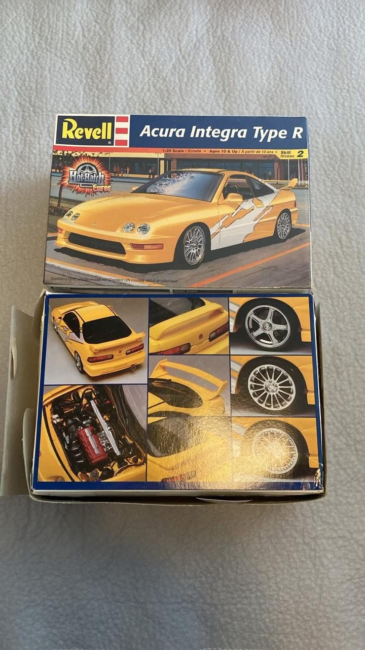 Revell Acura Integra Type R model kits rediscovered