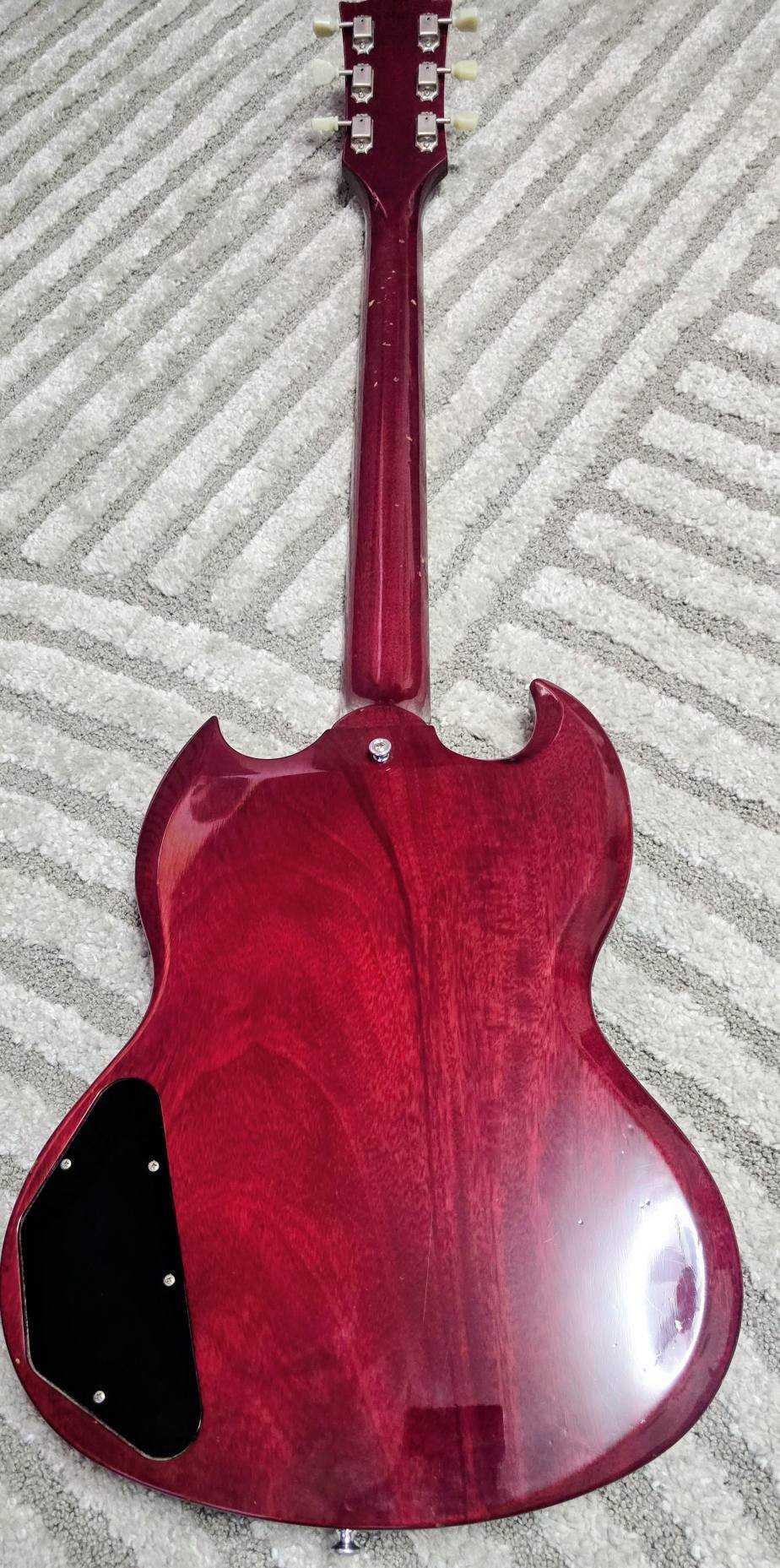 1988 Orville 61' SG guitar with modified pickguard