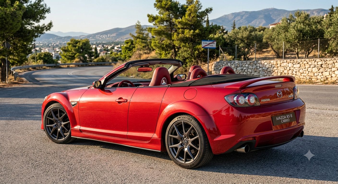 Mazda RX-8 convertible በነብን? ΝτΑοΝ មច EICITD MAZDARX- CABRIC