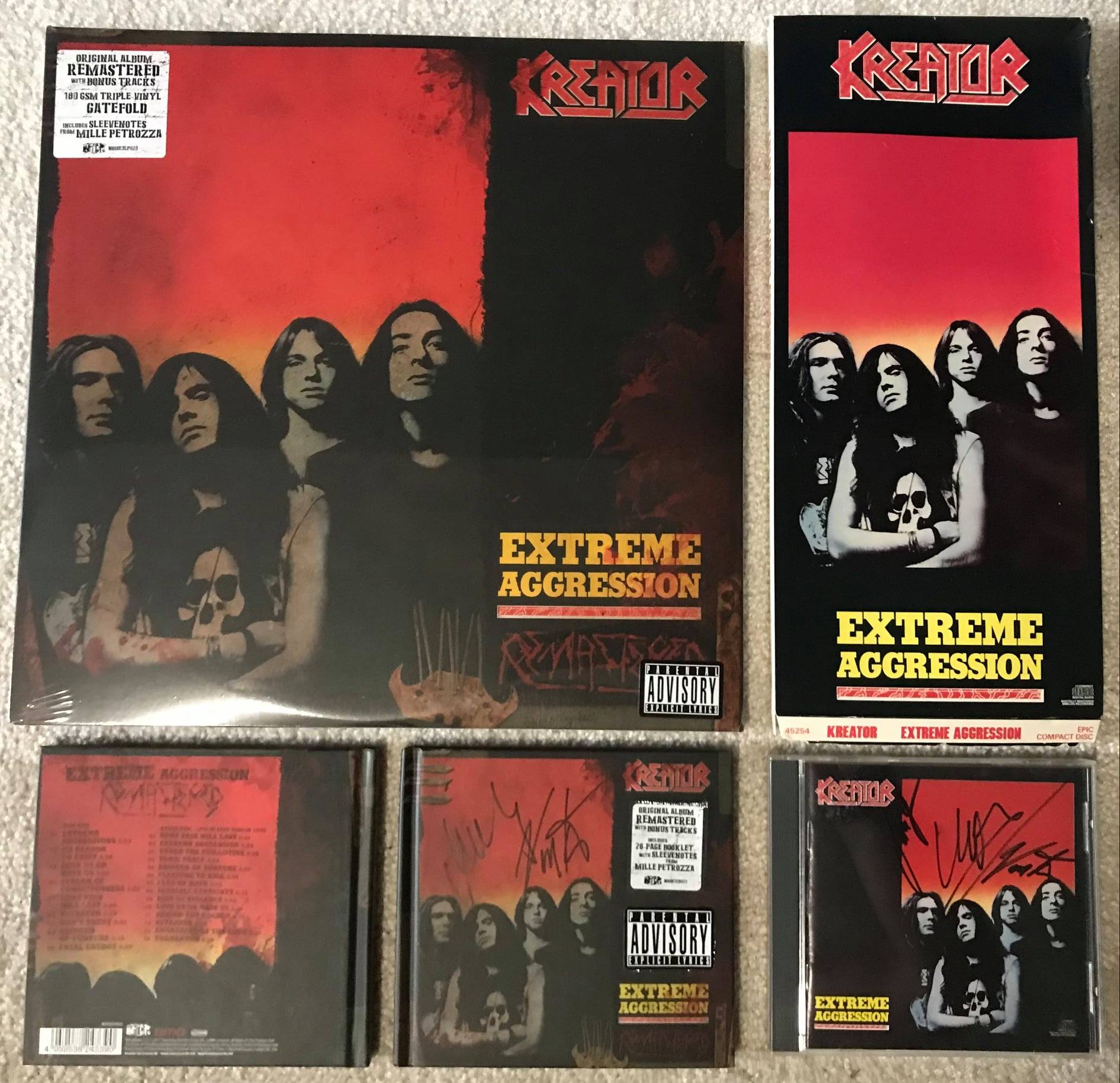 KREATOR - Extreme Aggression One of their best records!!!! Killer