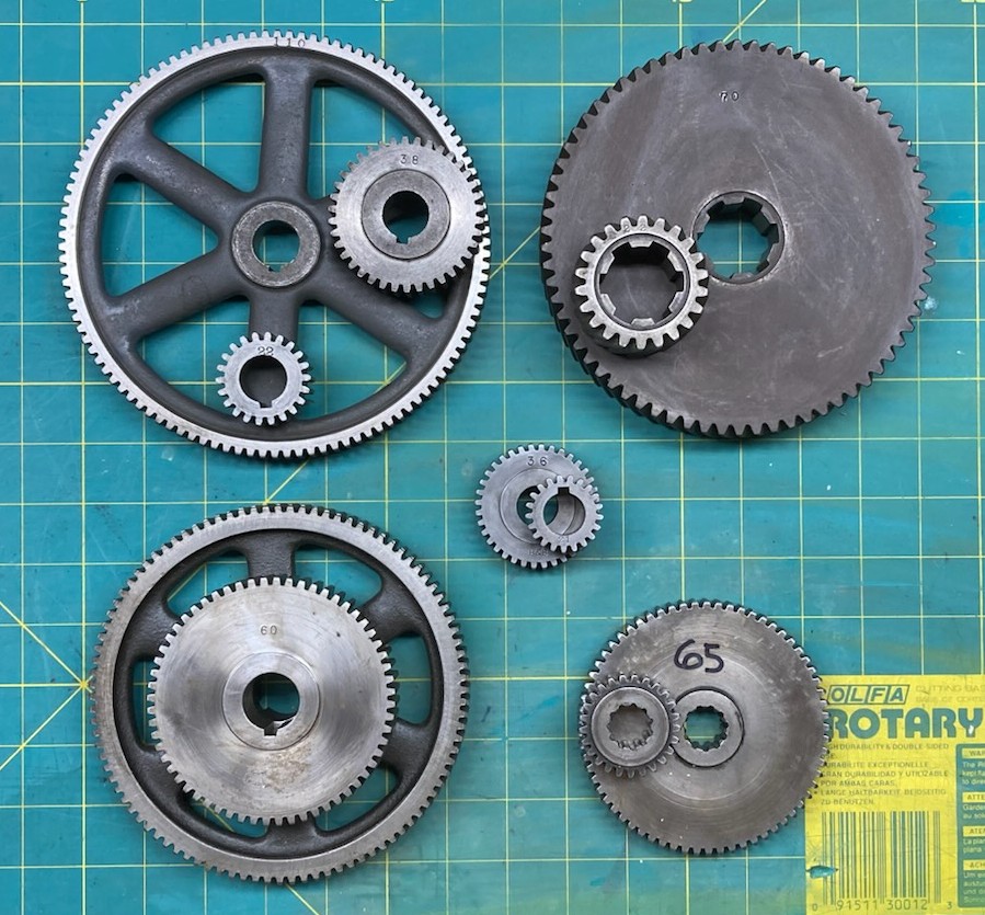 gille gear plate mechanism 350 each 600 pair lens for half face