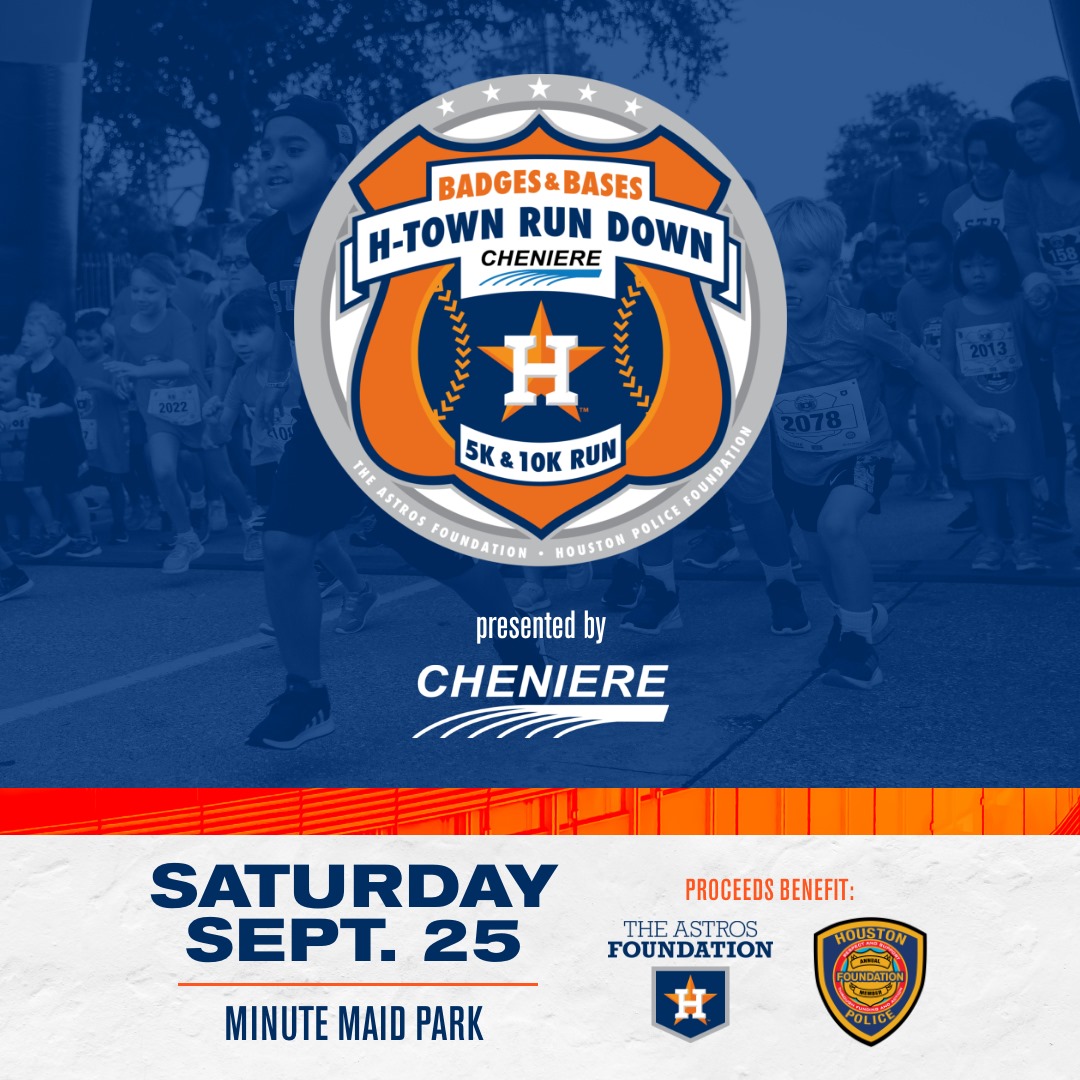 Ready to run on May 2nd? The Astros Race to the Pennant presented