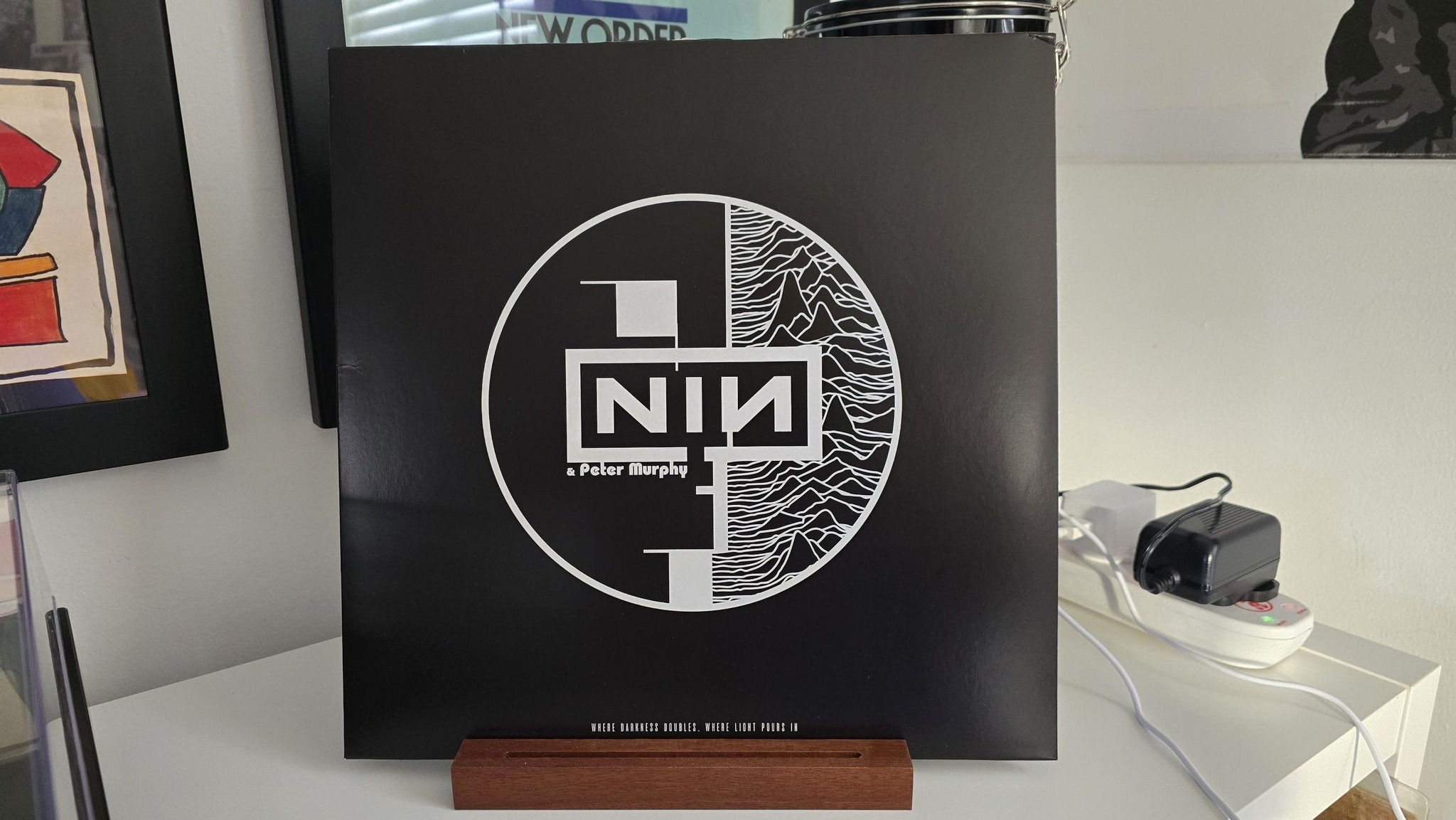 Rare Nine Inch Nails and Peter Murphy album covers Joy Division 