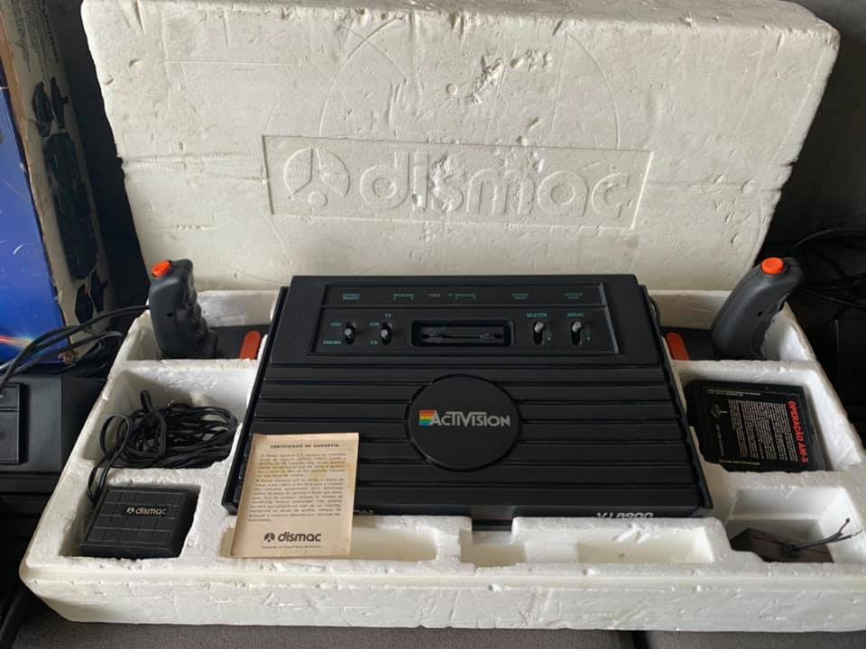 Another Brazilian Atari 2600 clone manufacturer of the 80s, Dismac