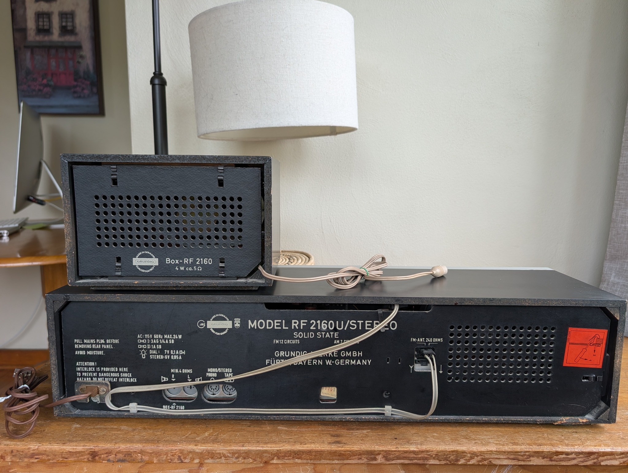 Restoring a Grundig RF2160/U radio with no audio