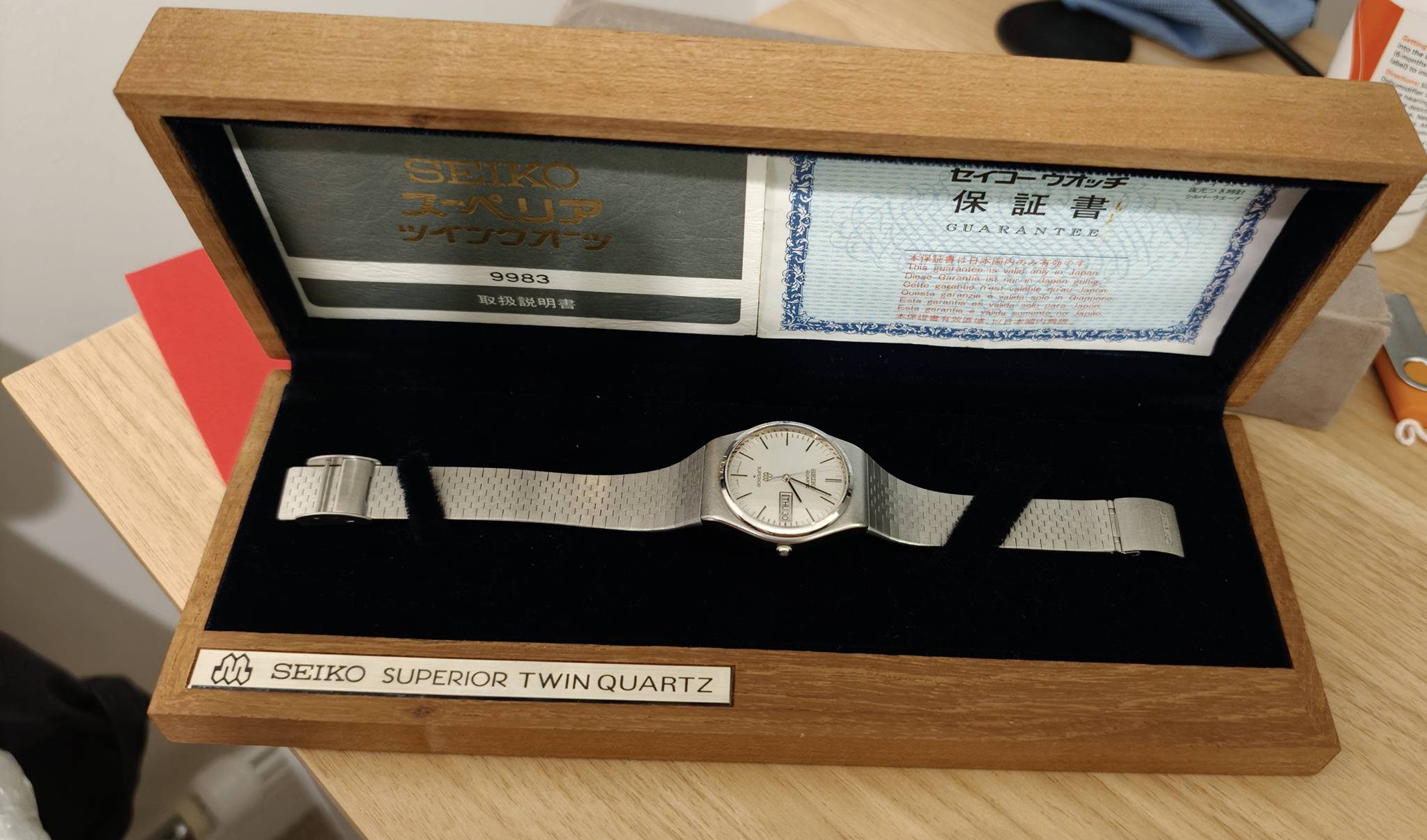 Seiko Superior 9983-8000 [Ref QGA 010, 230,000 Yen) The pinnacle 