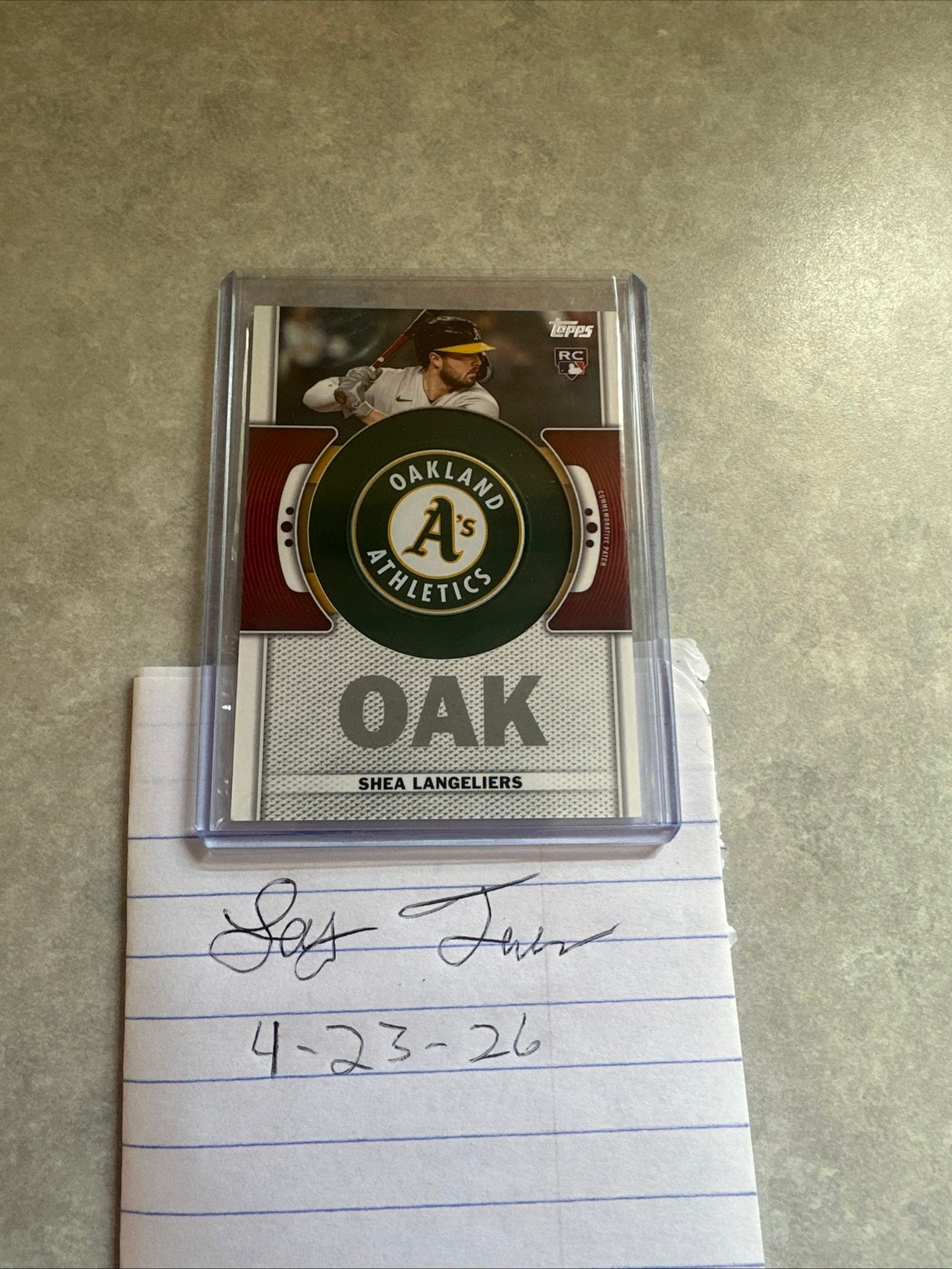 ?3 Hour Auction ? ??? 2 Card Relic Lot, Julio Rodriguez, Shea 