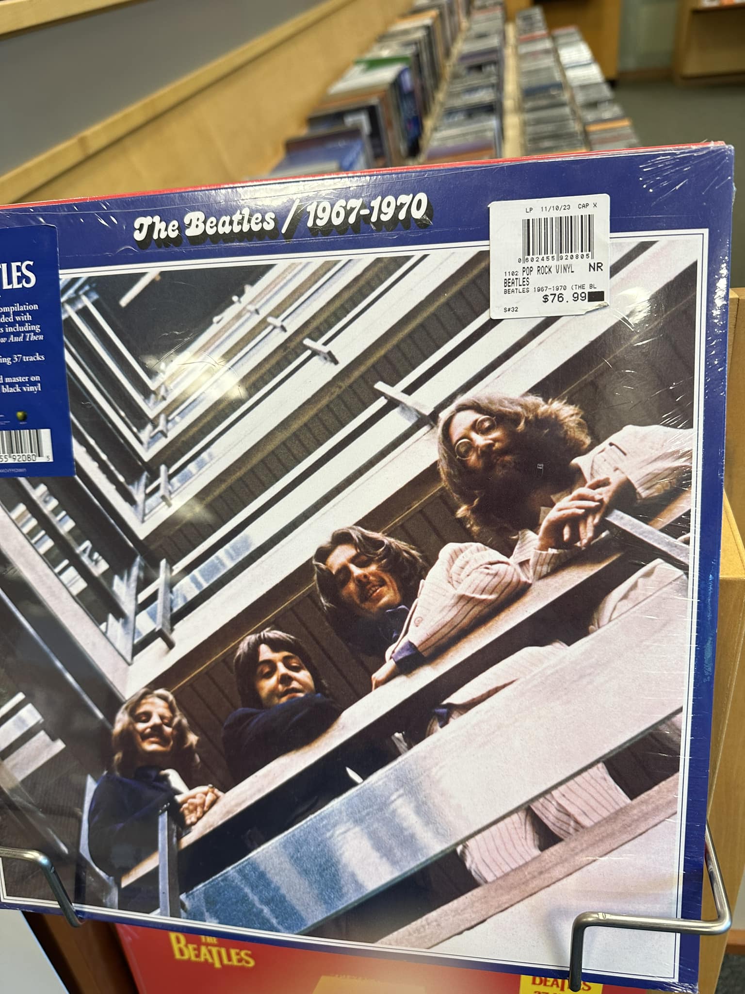 High Price of Beatles Red and Blue Albums