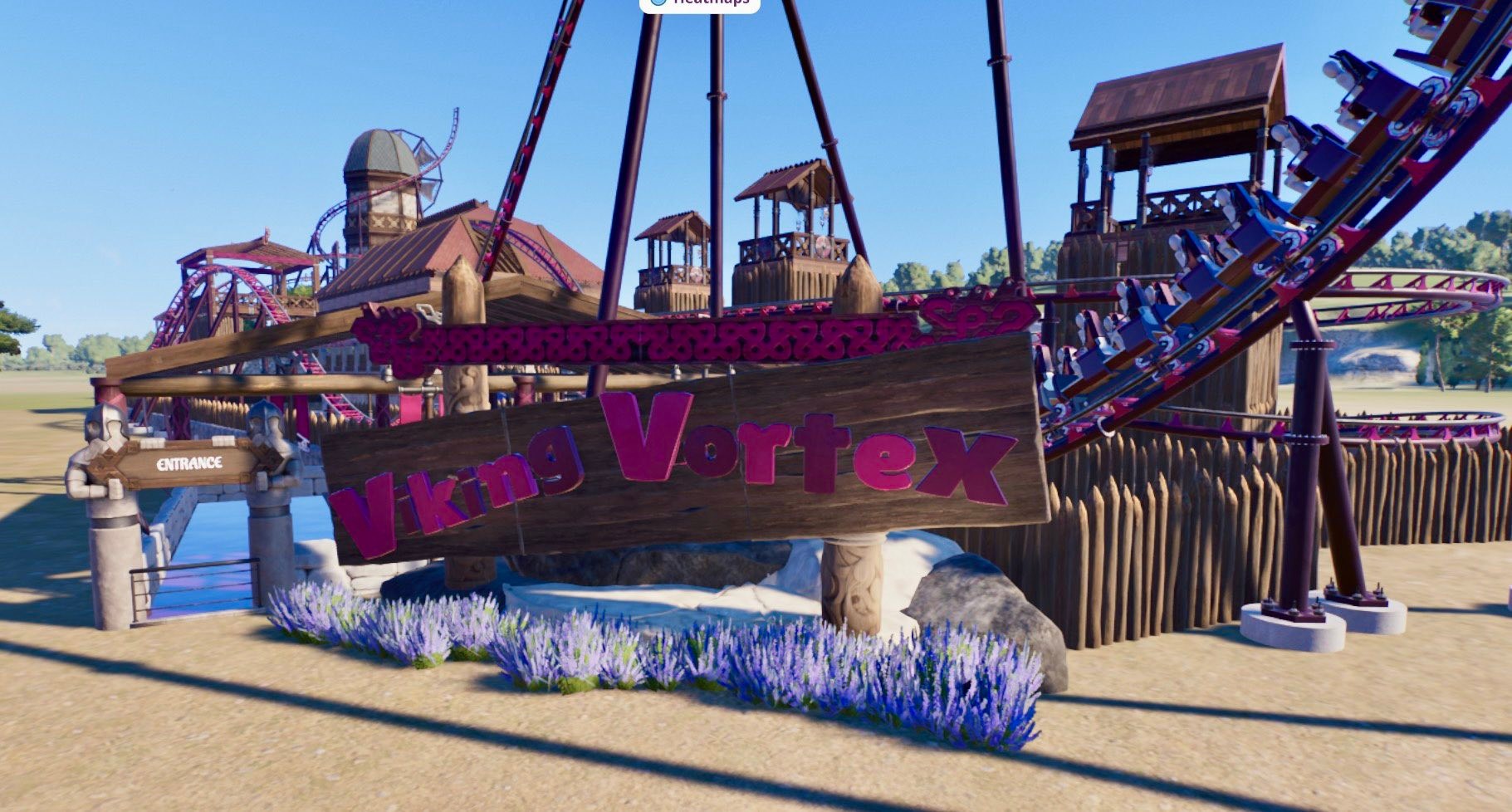 Cedar Point inspired Valravn Lego dive coaster creation