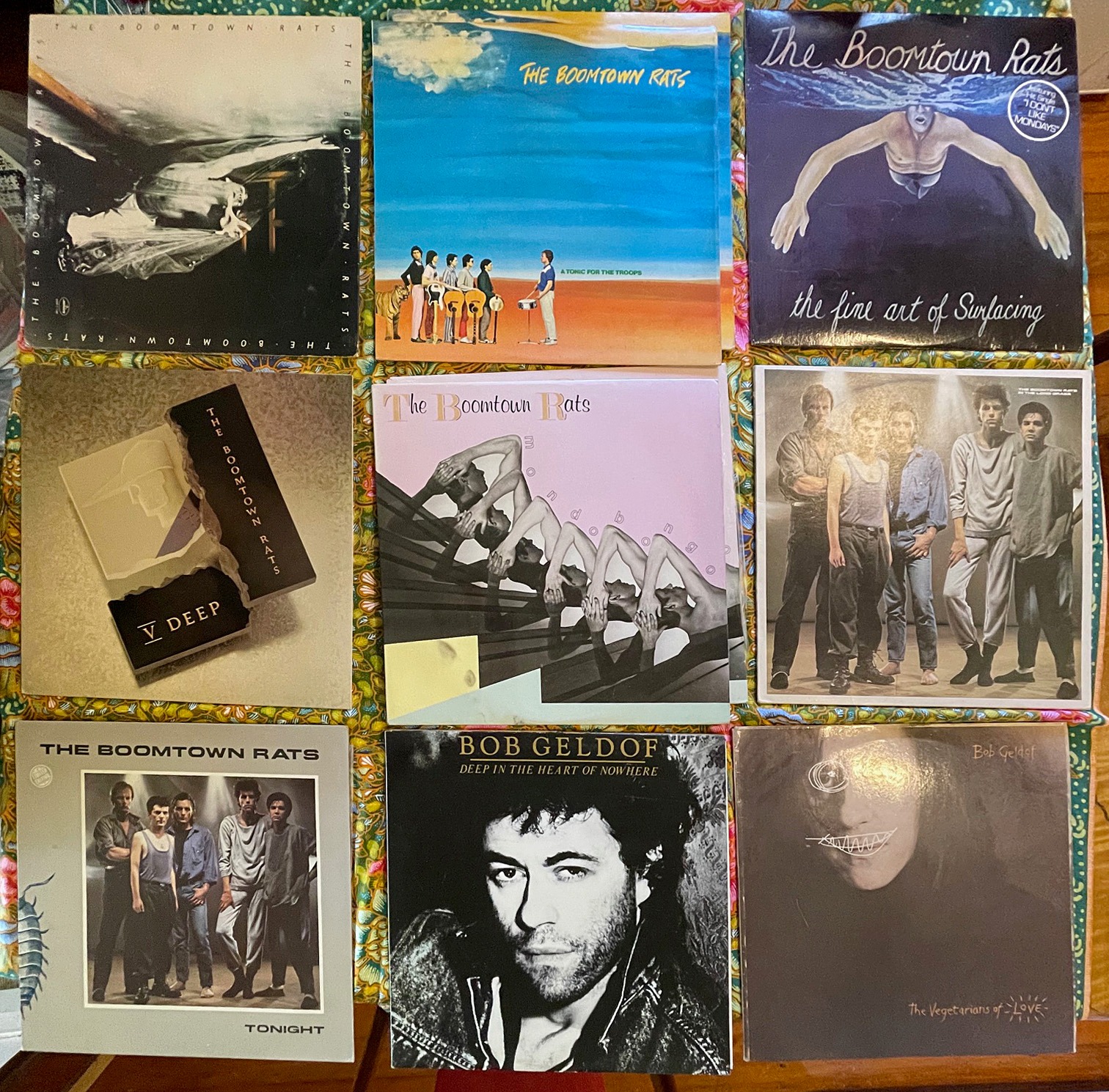 Boomtown Rats collection and rare album hunt