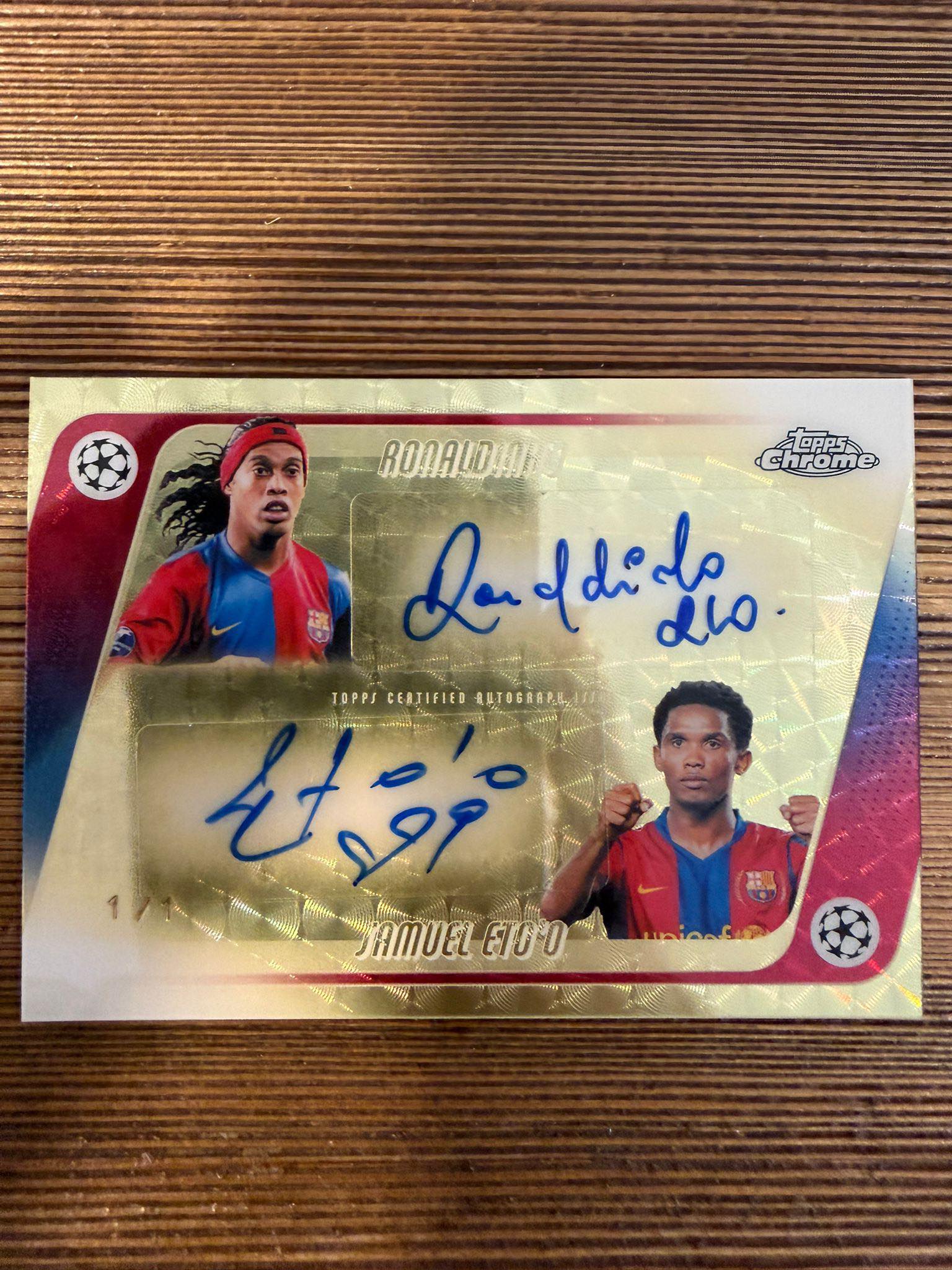 Not sure if anyone collects Topps Chrome Premier League 2026, but 