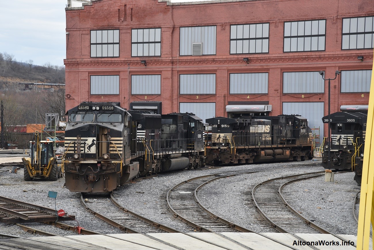 AltoonaWorks - 3/2021 - Two dash9s slated to be rebuilt as AC44C6Ms and ...