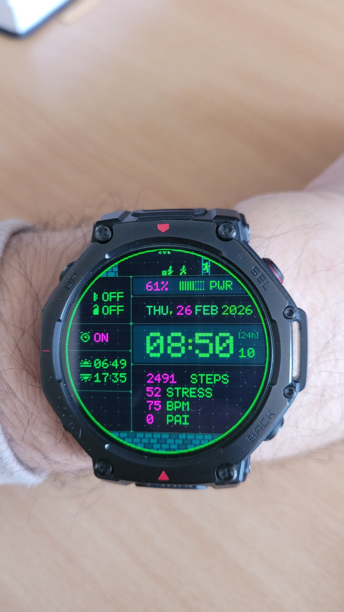 Hi, I made a ZX Spectrum . retro watchface For all Apple watch
