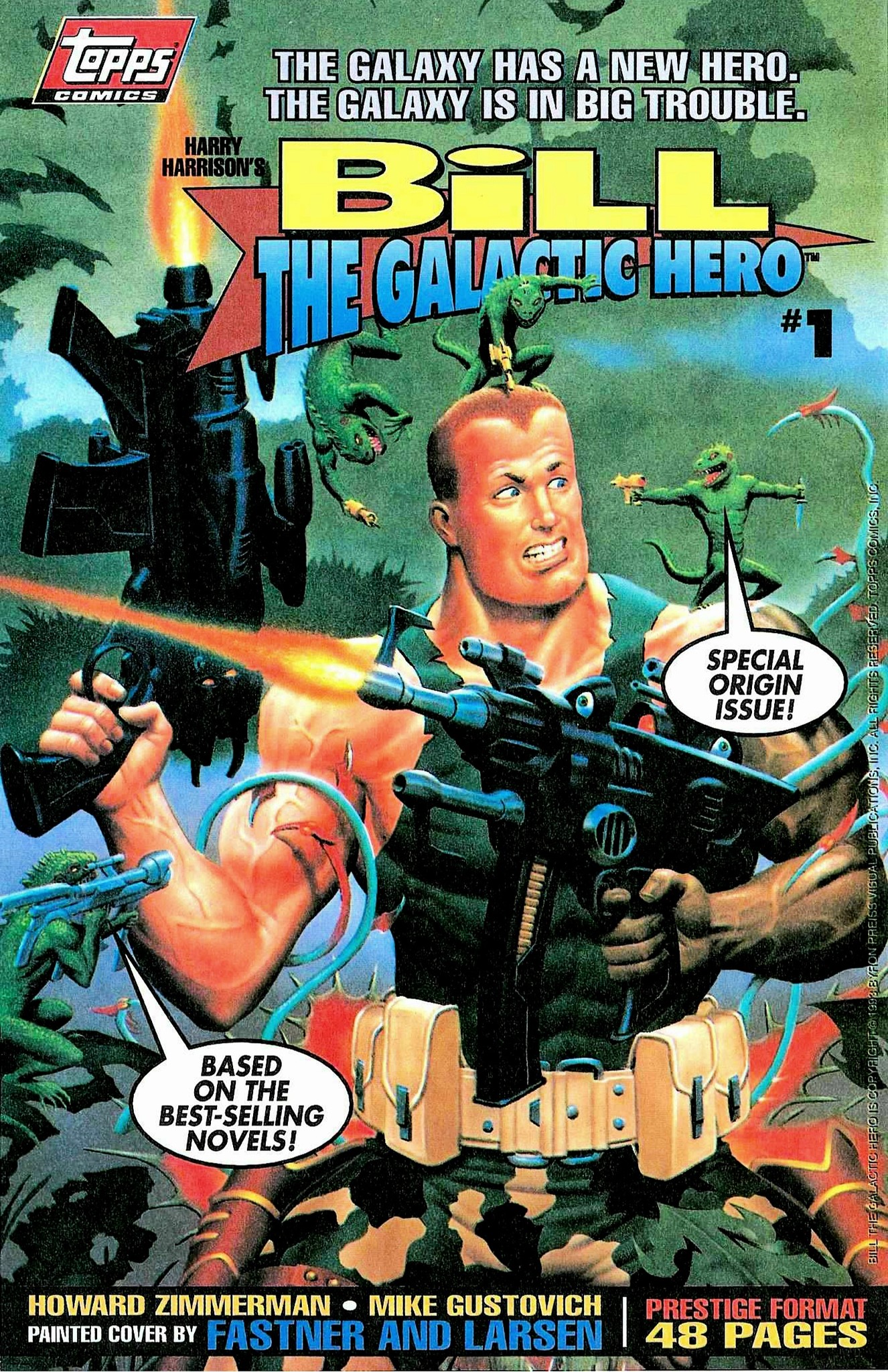Bill, The Galactic Hero by Harry Harrison (Aug. 1975) Michael
