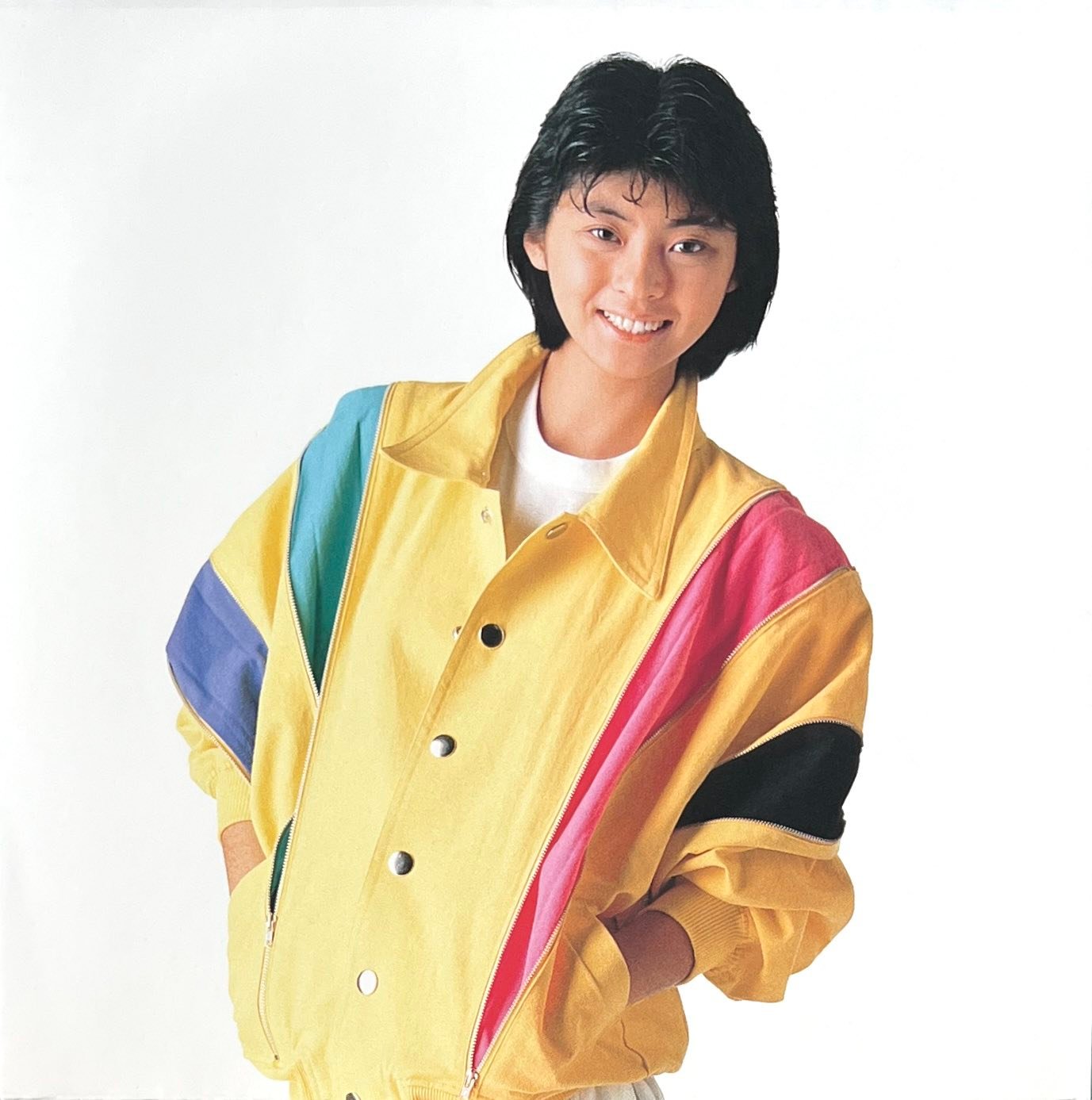 Fukunaga Satomi's 1st single 風のInvitation 40th anniversary