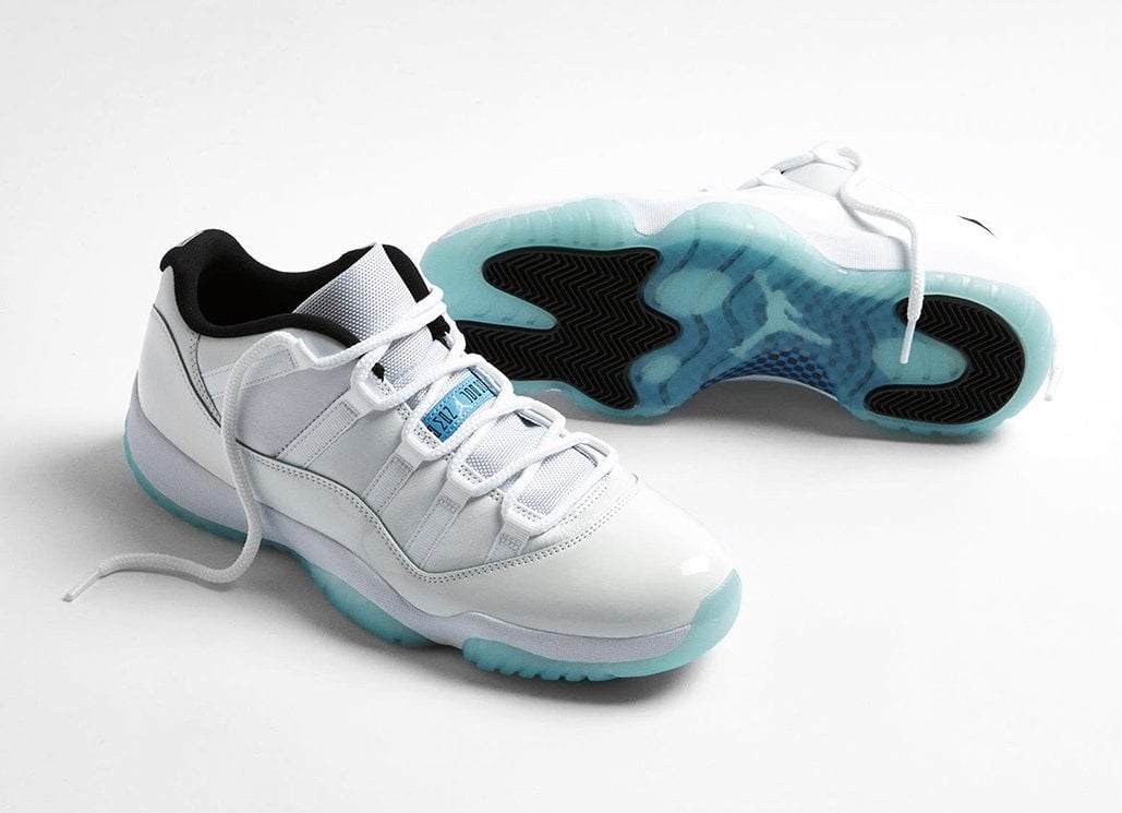 Low top legends 🔥 The Jordan Retro 11 Low 'Diffused Blue' is