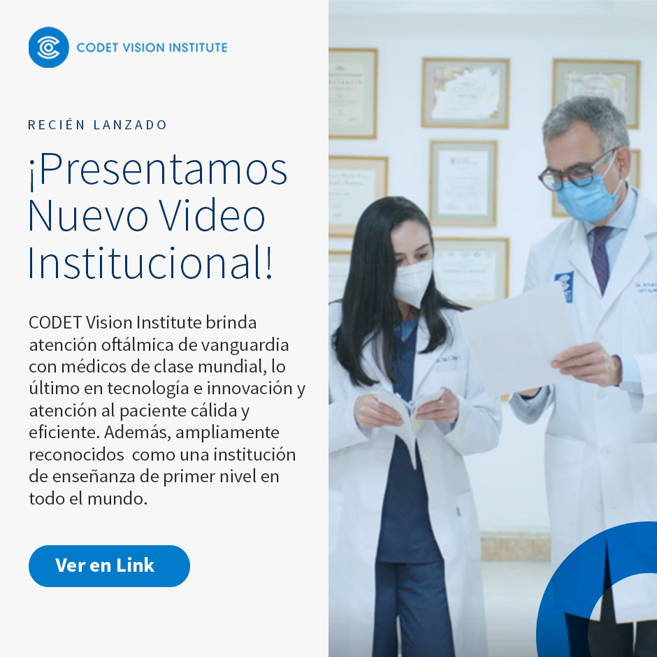 ¡Conoce el nuevo video... - CODET Vision Institute | Facebook