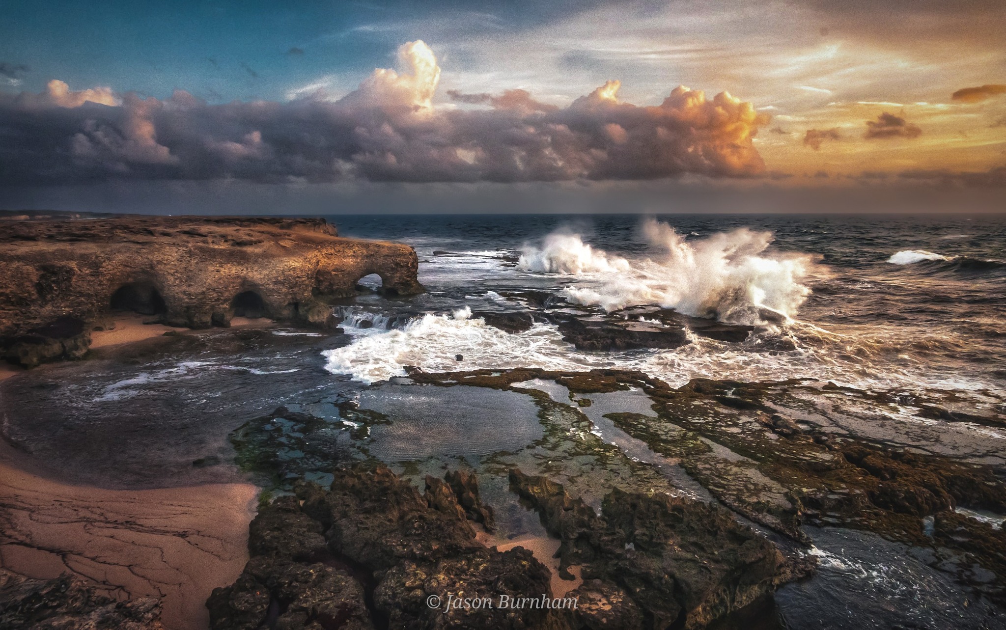Chasing Tides. Raw ocean power in the north.