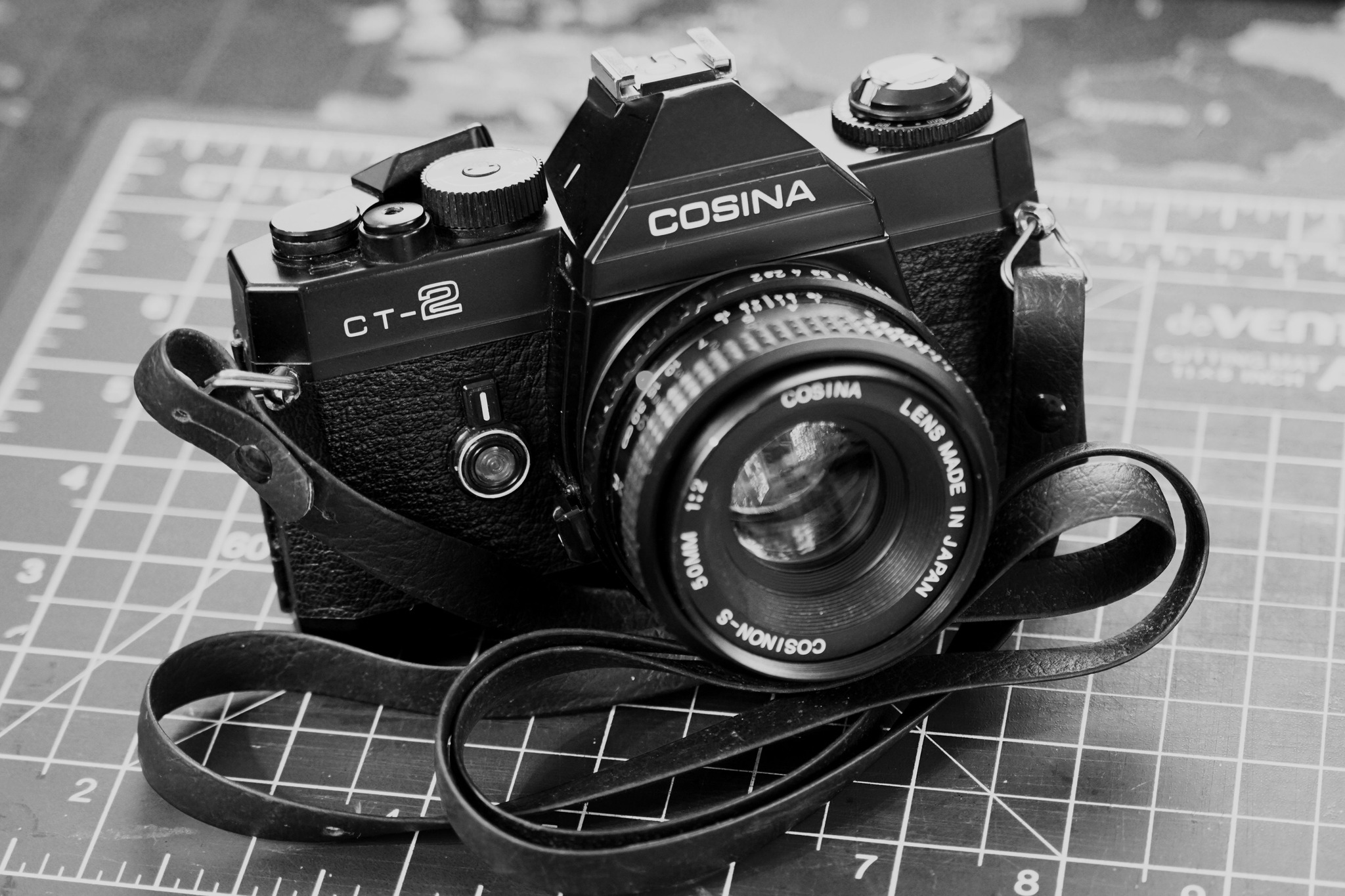 Cosina CT-2 vintage camera and Cosinon-S 50mm F2 lens review