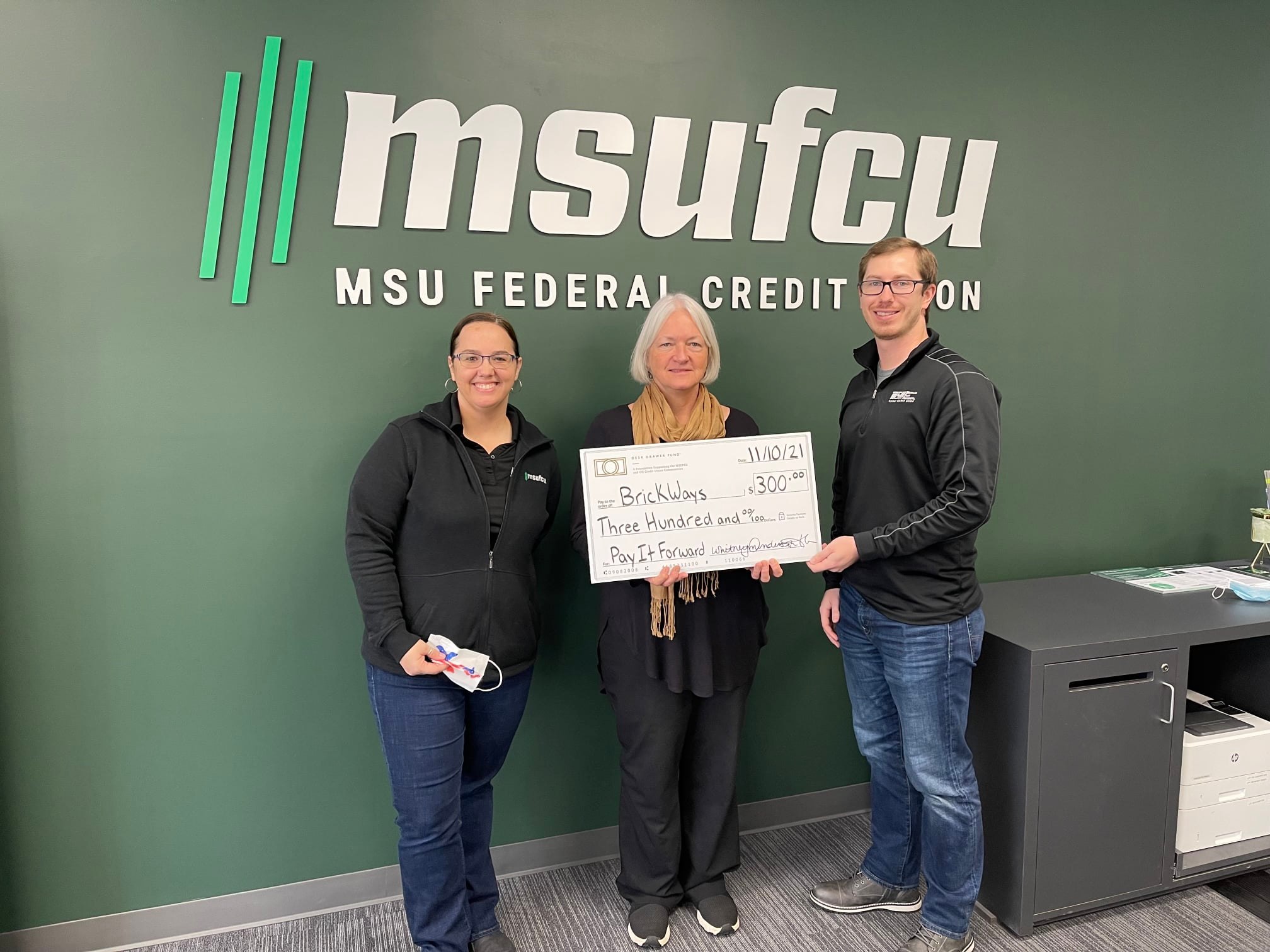 Giving back to the community is... - MSU Federal Credit Union