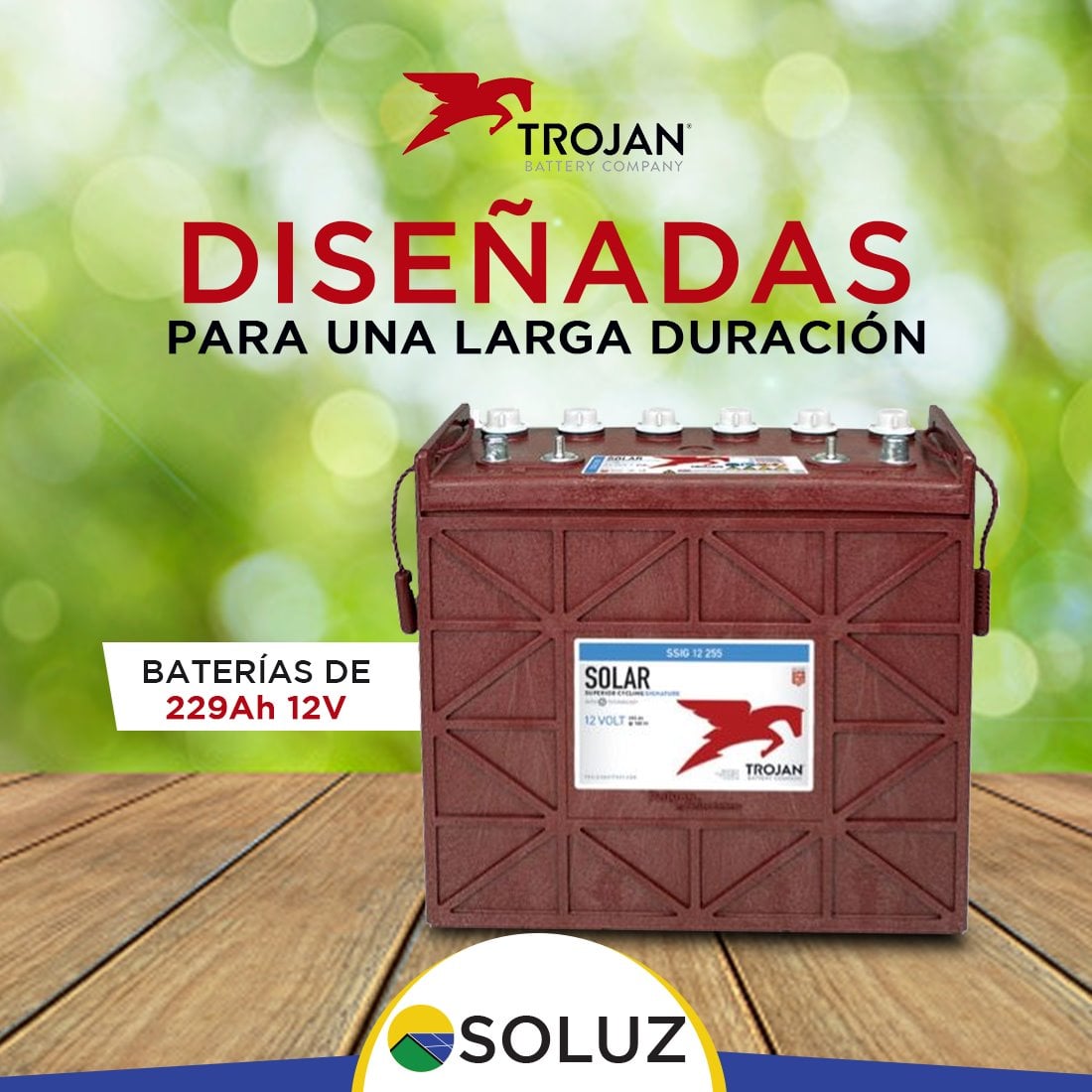 SOLUZ HONDURAS - Las Batería #Trojan están diseñadas para... | Facebook