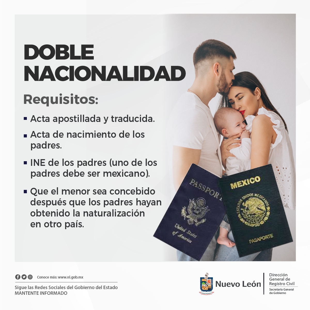 El Gobierno de Nuevo León - Si requieres realizar el Registro de Doble ...