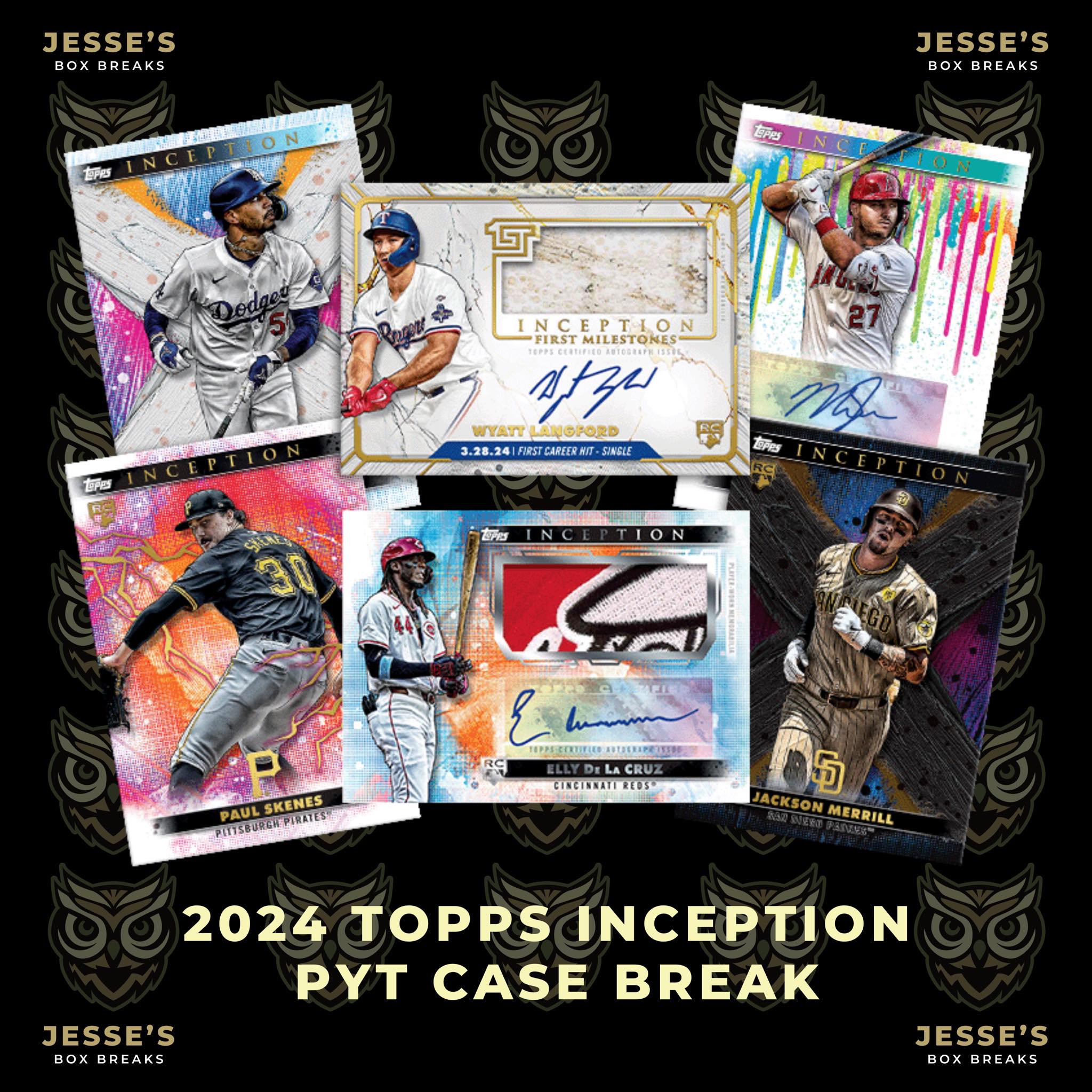 2024 Topps Inception autos featuring Tatis Jr