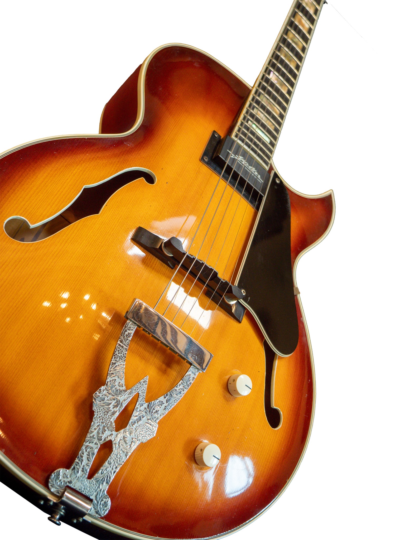 Hoyer 3060 archtop guitar, a German-made Gibson L4 copy