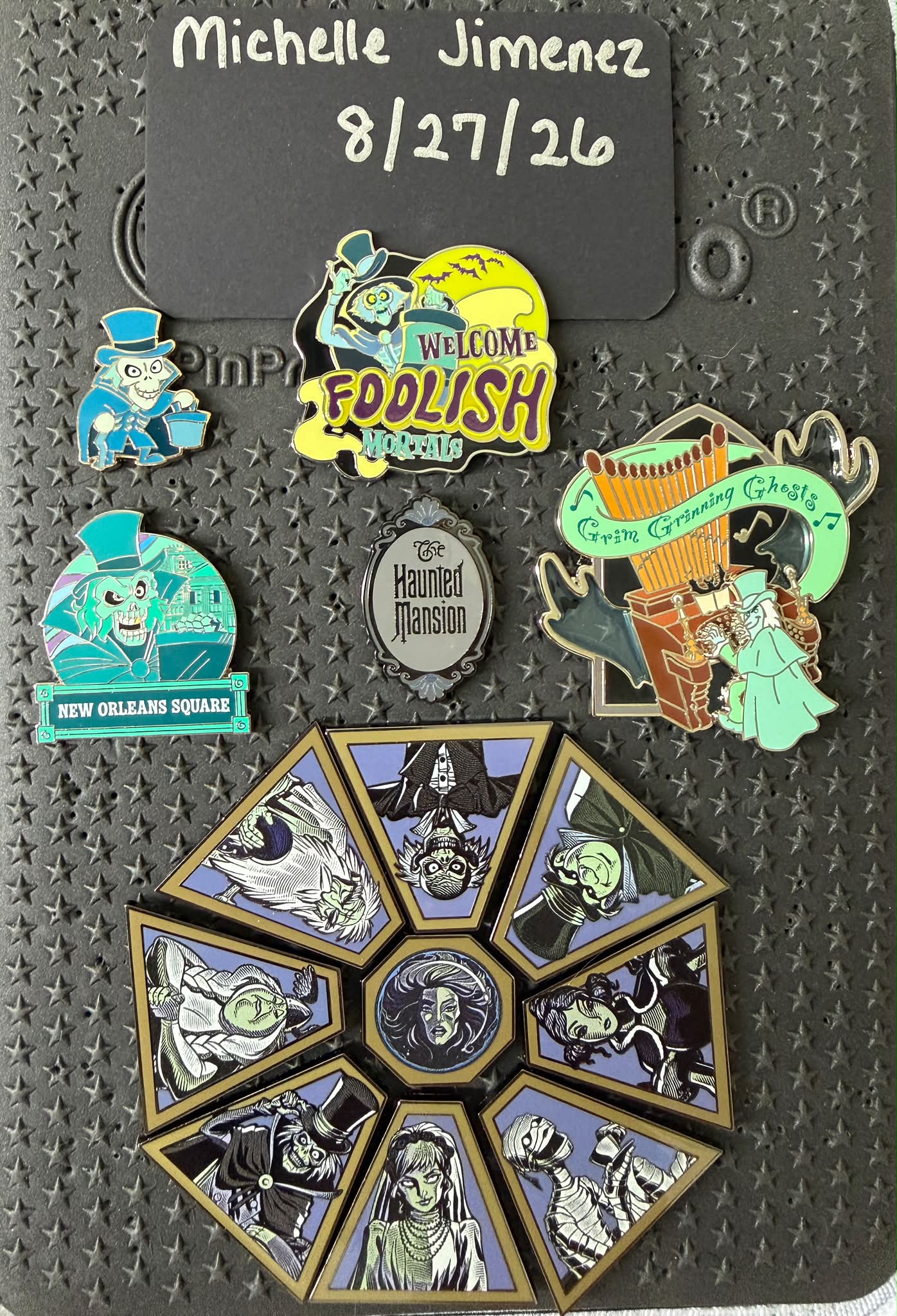 Haunted mansion mystery pin set completion?