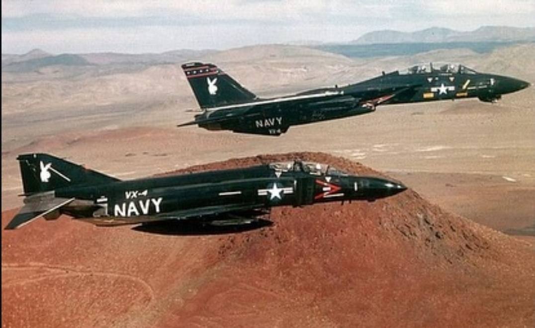 Grumman F-14A Tomcat used by USN VX-4 Evaluators