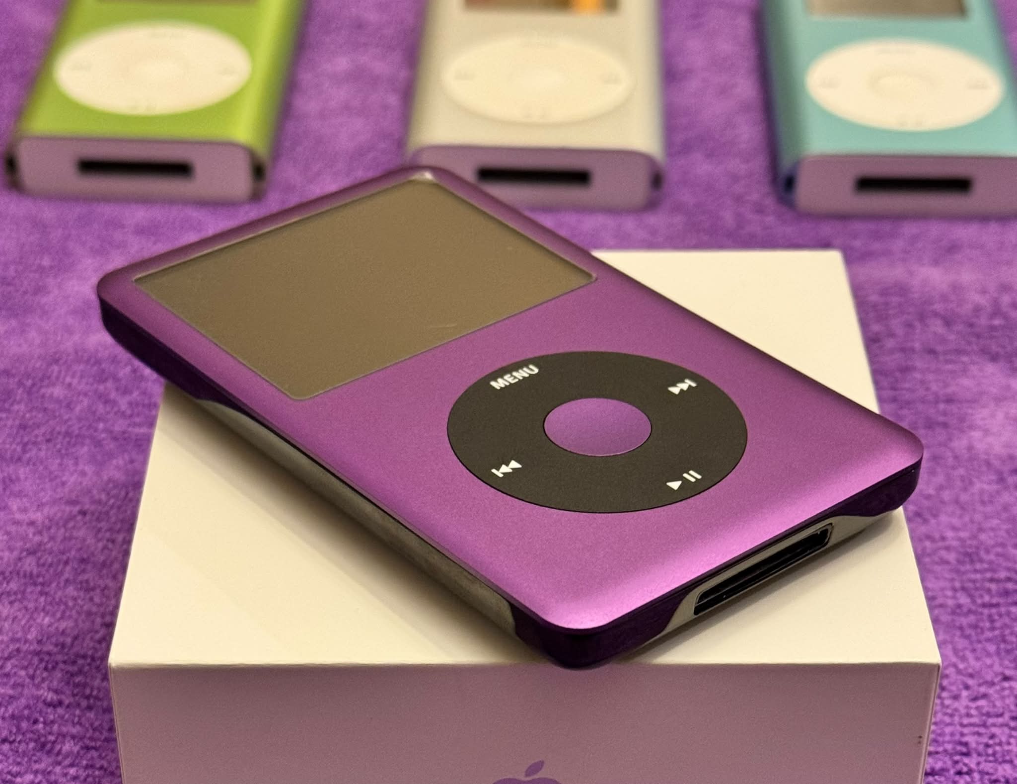 Ipod Classic 7th gen with 512gb flash memory
