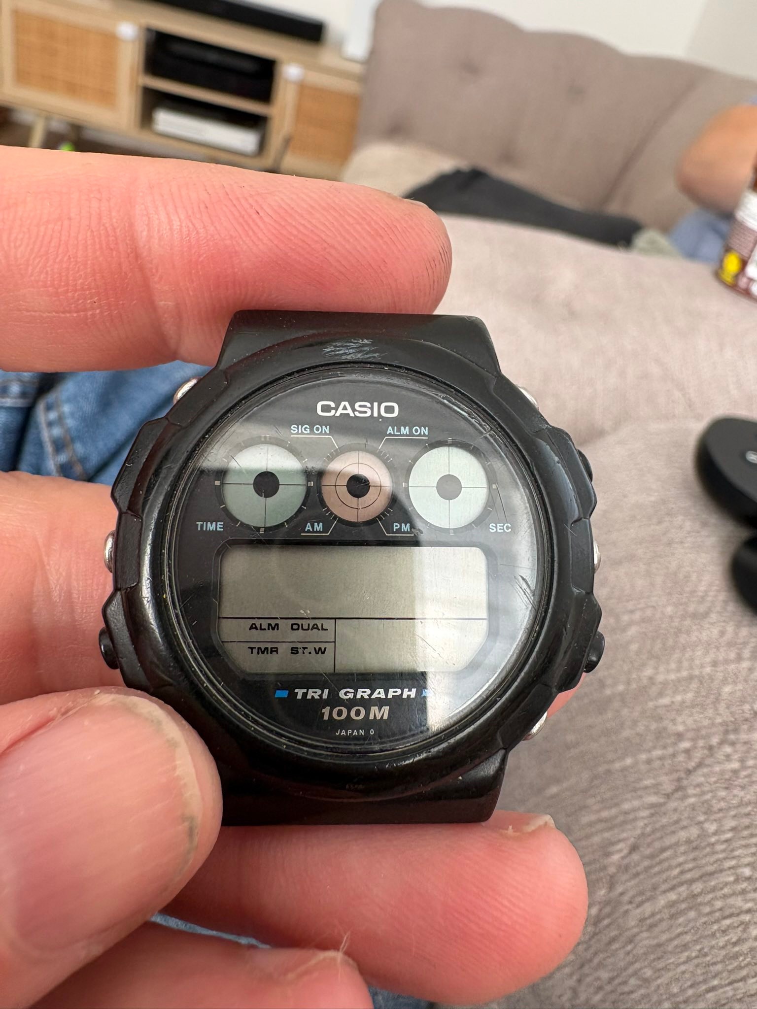 Rediscovering my 1992 Casio Tgw-10 watch