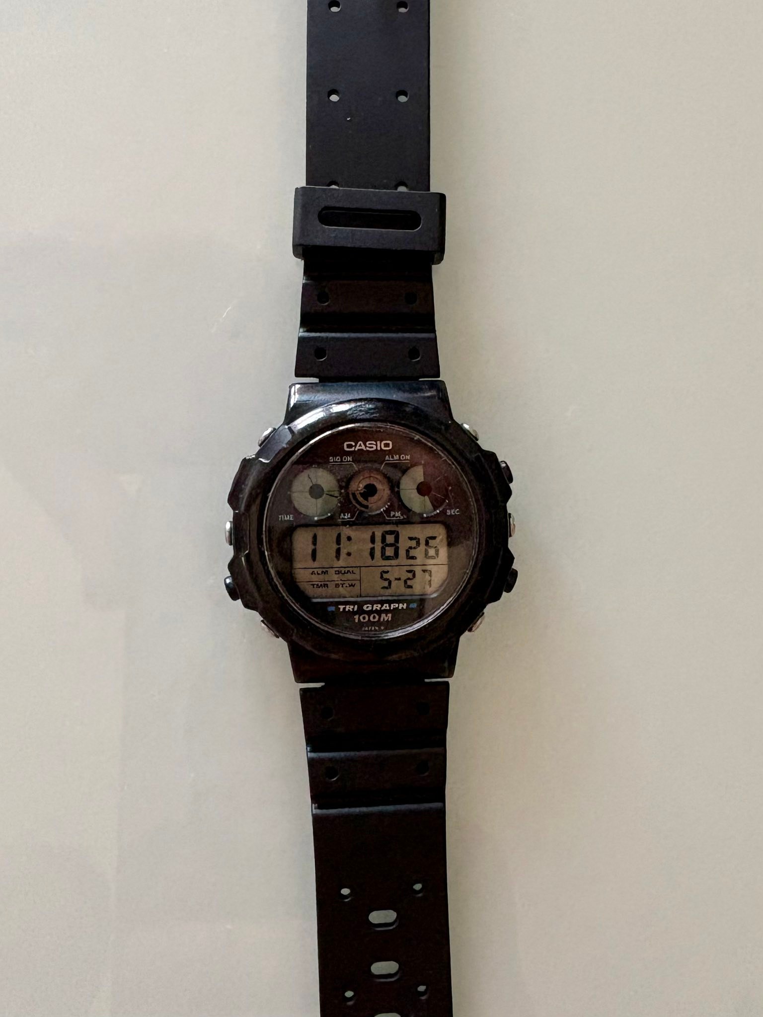 Rediscovering my 1992 Casio Tgw-10 watch