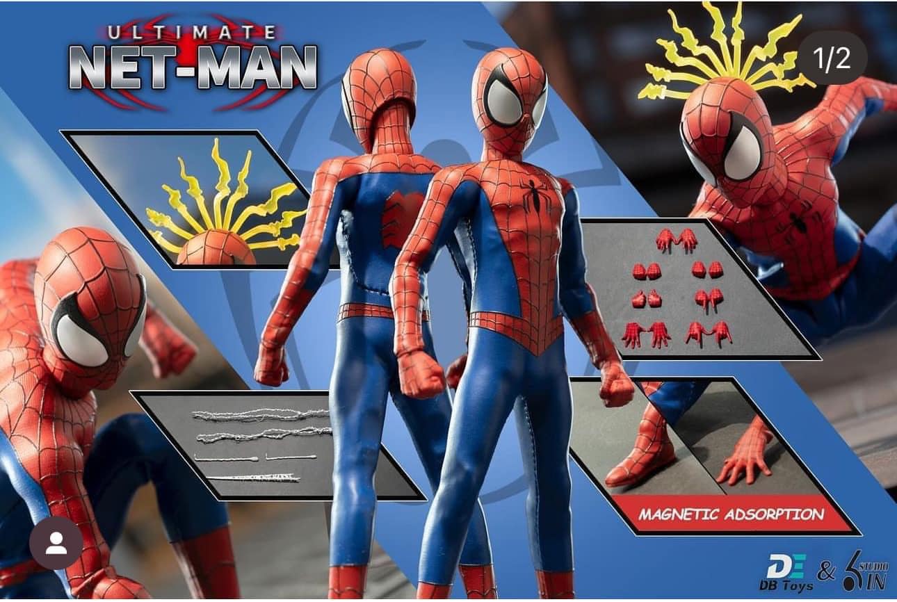 Mezco Toys Spiderman Mezco Toys One: 12 Collective: Marvel Spider 