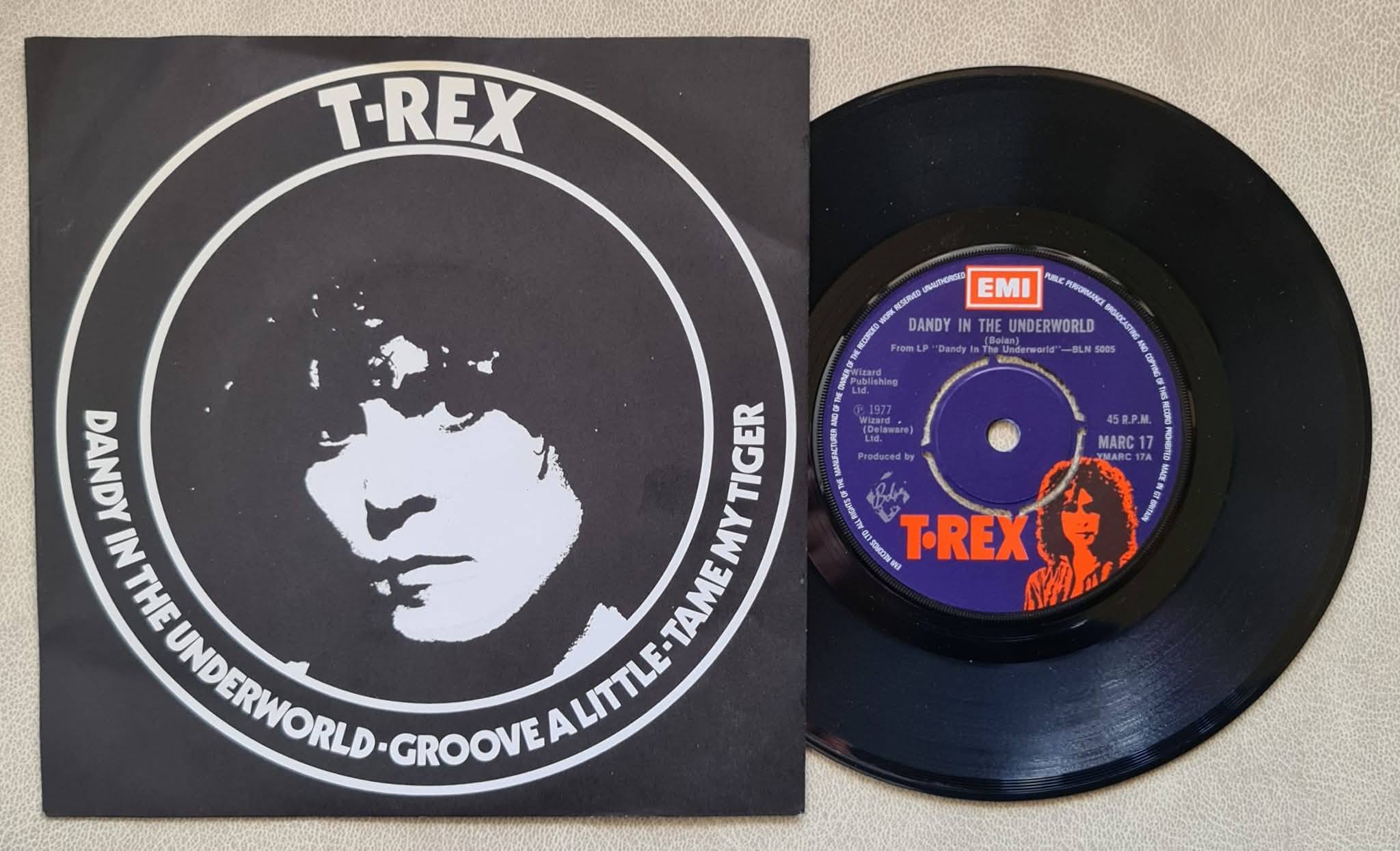 T Rex's Dandy in the Underworld album