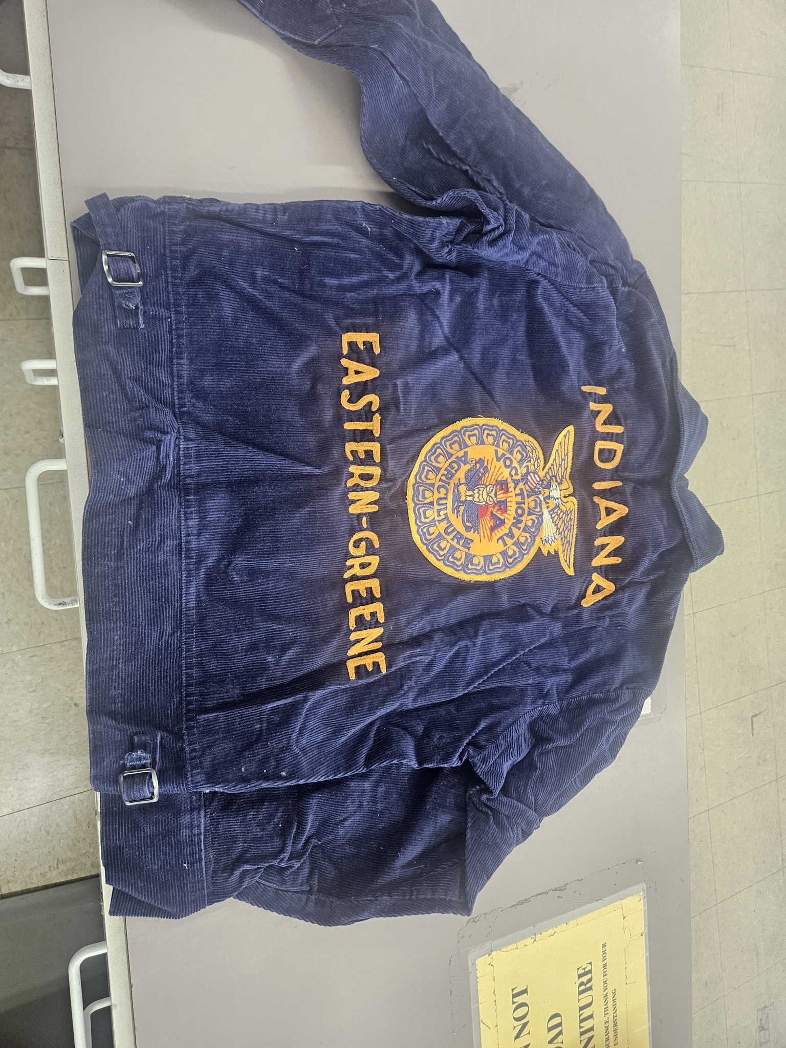 Free Eastern FFA jacket for FFA member pickup