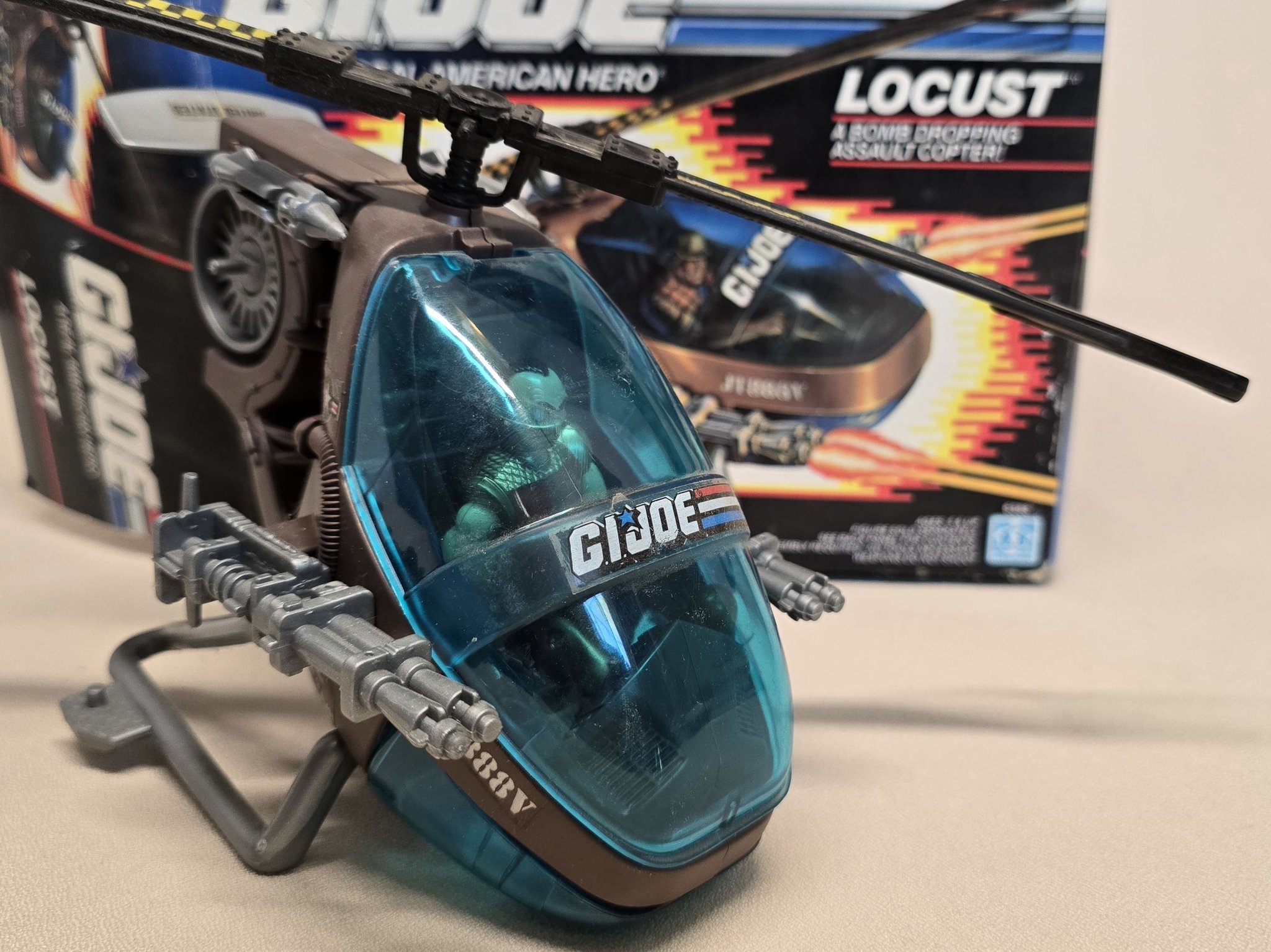 vintage g.i. joe locust toy