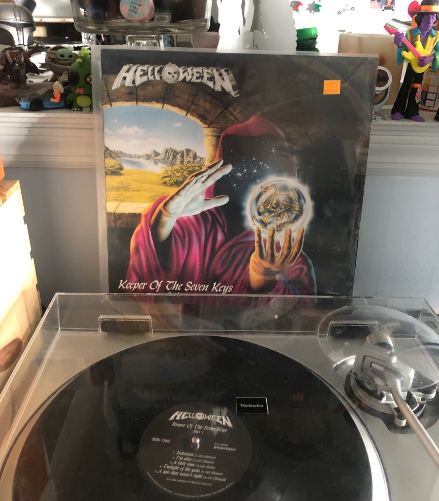 HELLOWEEN Keeper Of レコード ポスター無し Helloween - Keeper Of